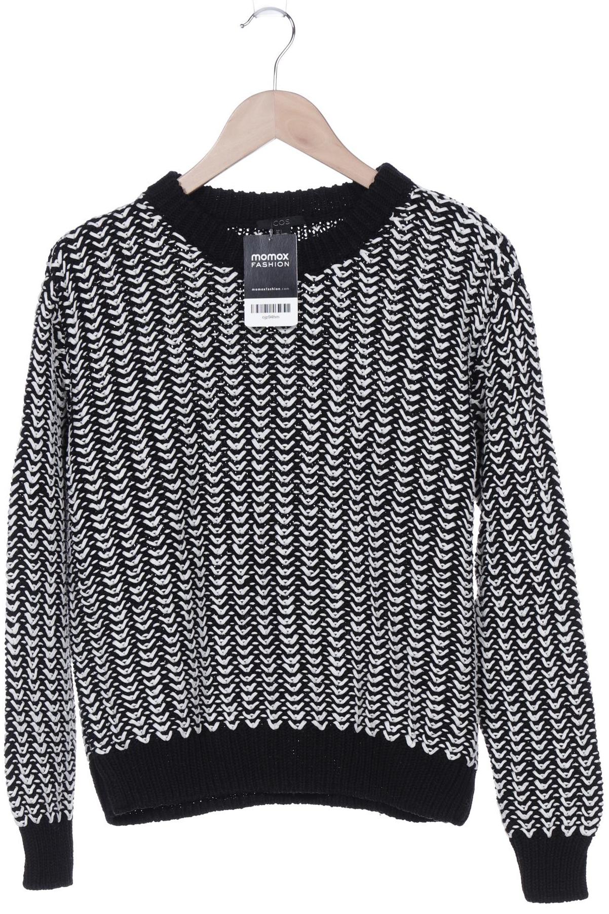 

COS Damen Pullover, schwarz, Gr. 36