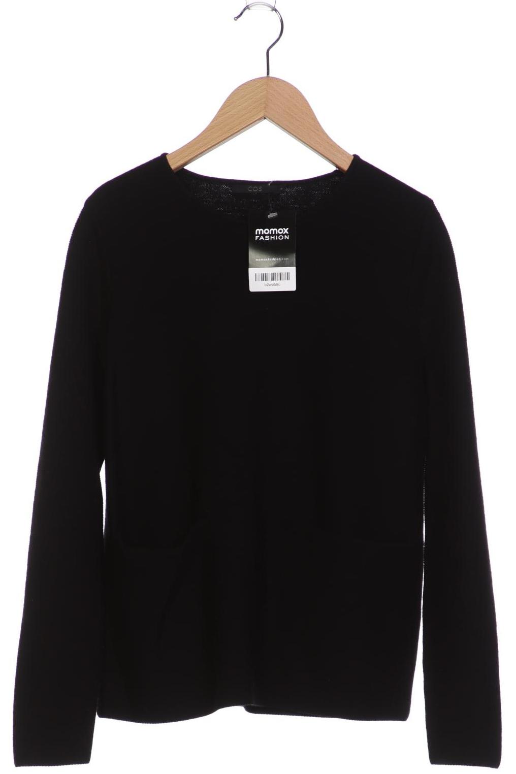 

COS Damen Pullover, schwarz, Gr. 36