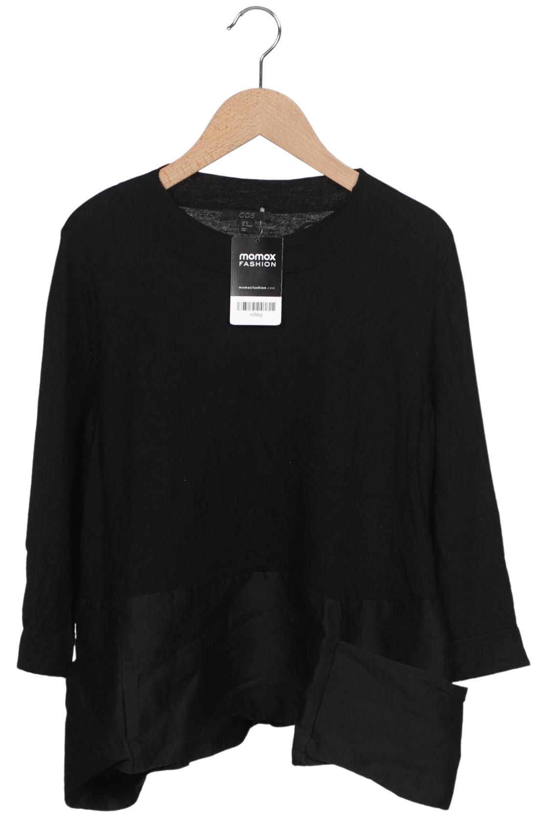 

COS Damen Pullover, schwarz, Gr. 38