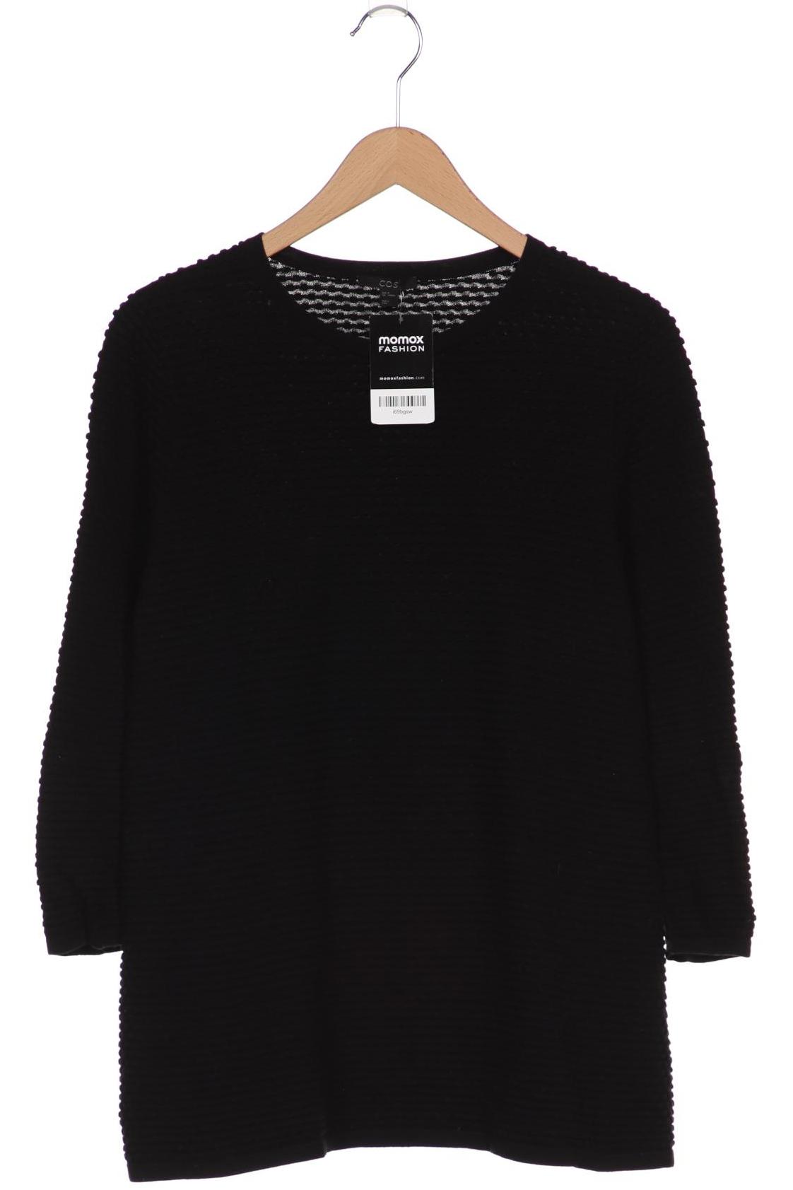 

COS Damen Pullover, schwarz