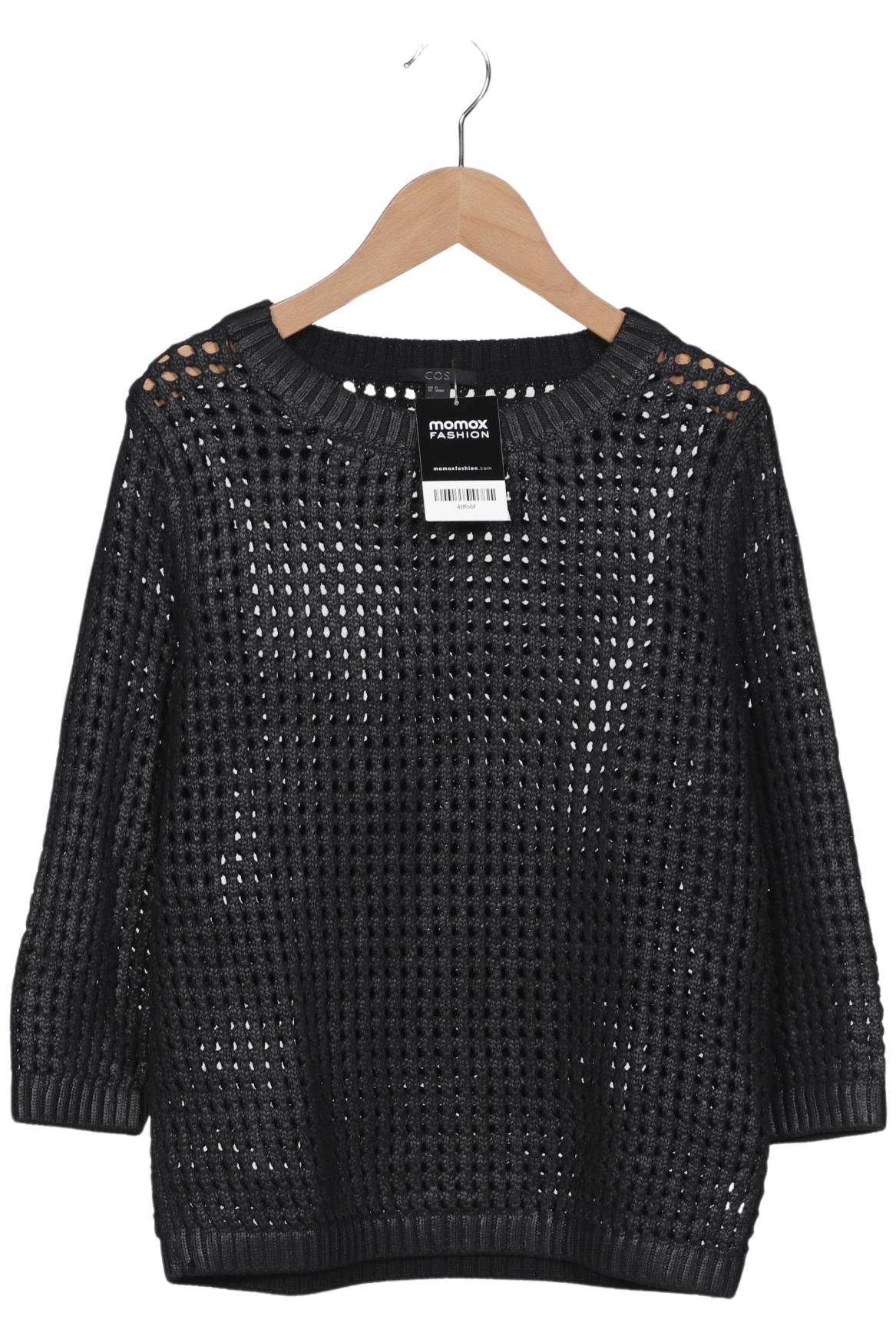 

COS Damen Pullover, schwarz, Gr. 34