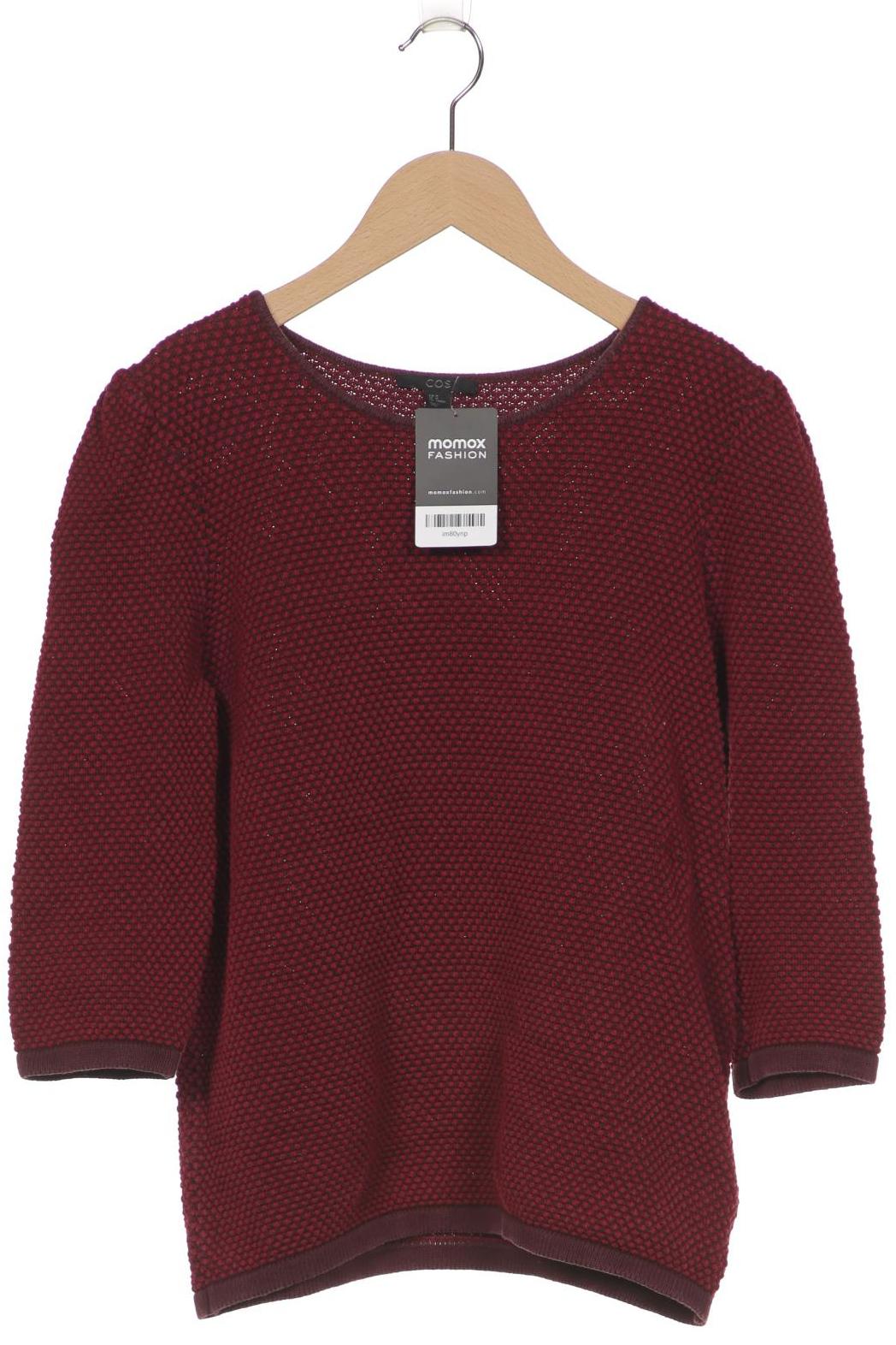 

COS Damen Pullover, bordeaux, Gr. 38