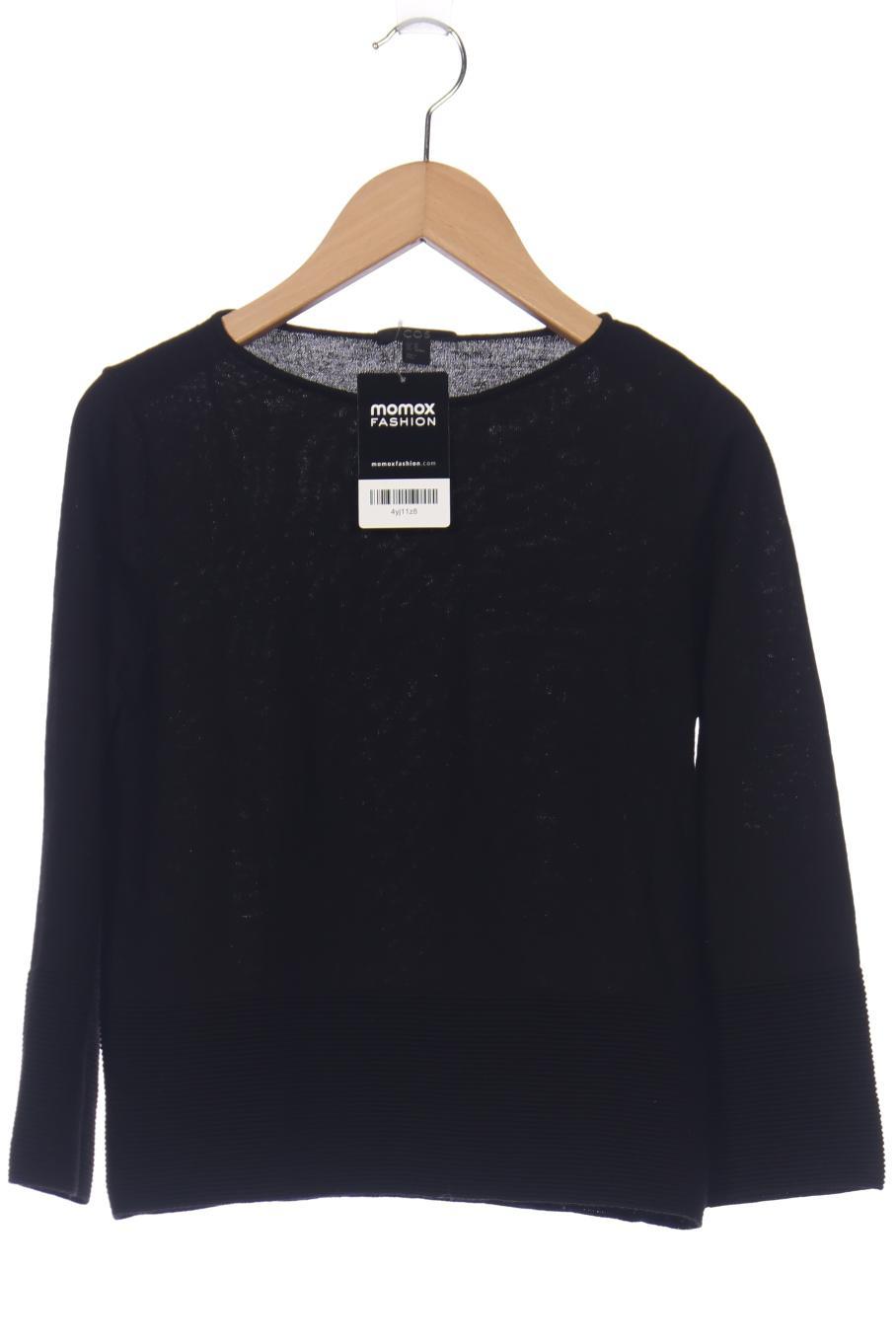 

COS Damen Pullover, schwarz