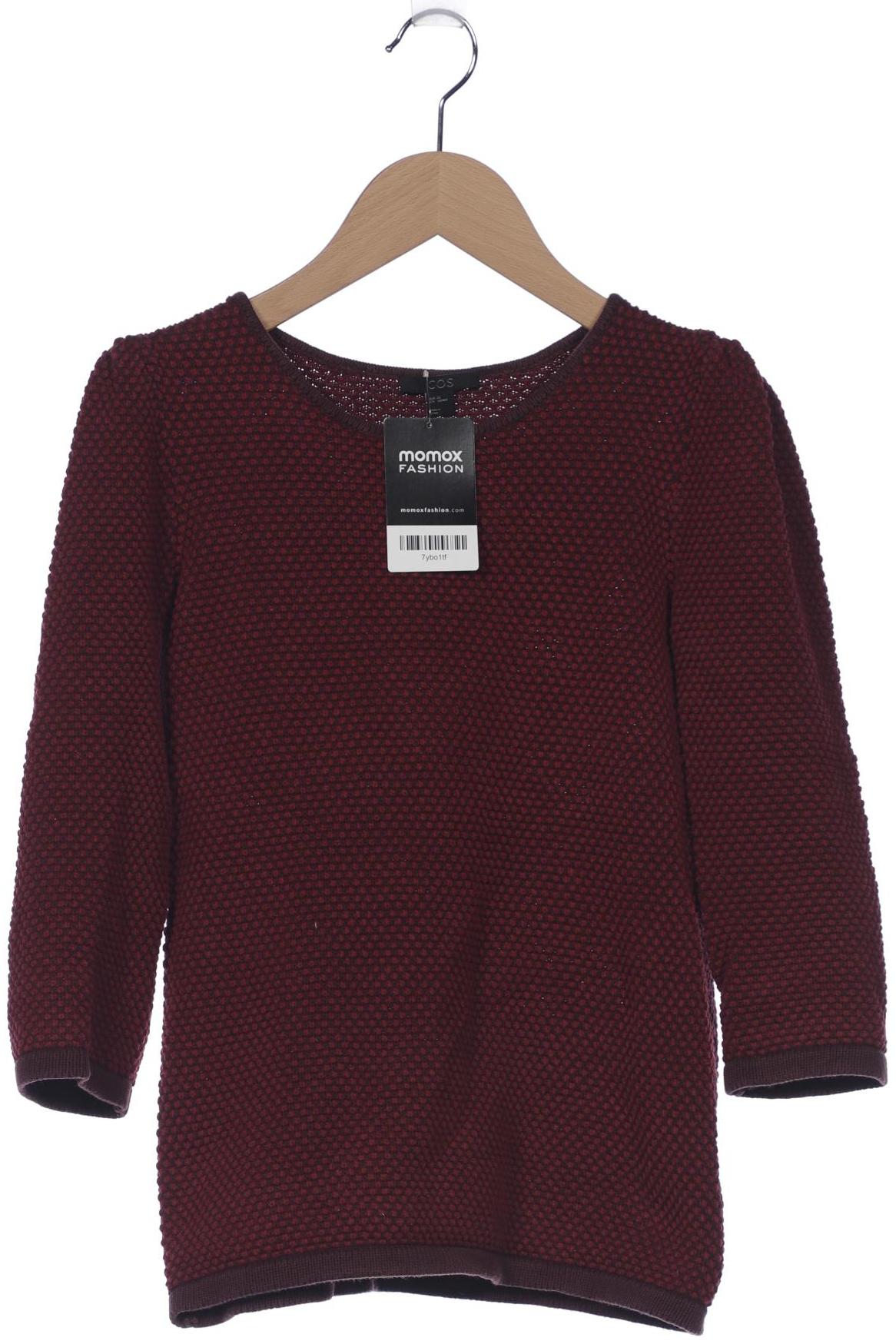 

COS Damen Pullover, bordeaux