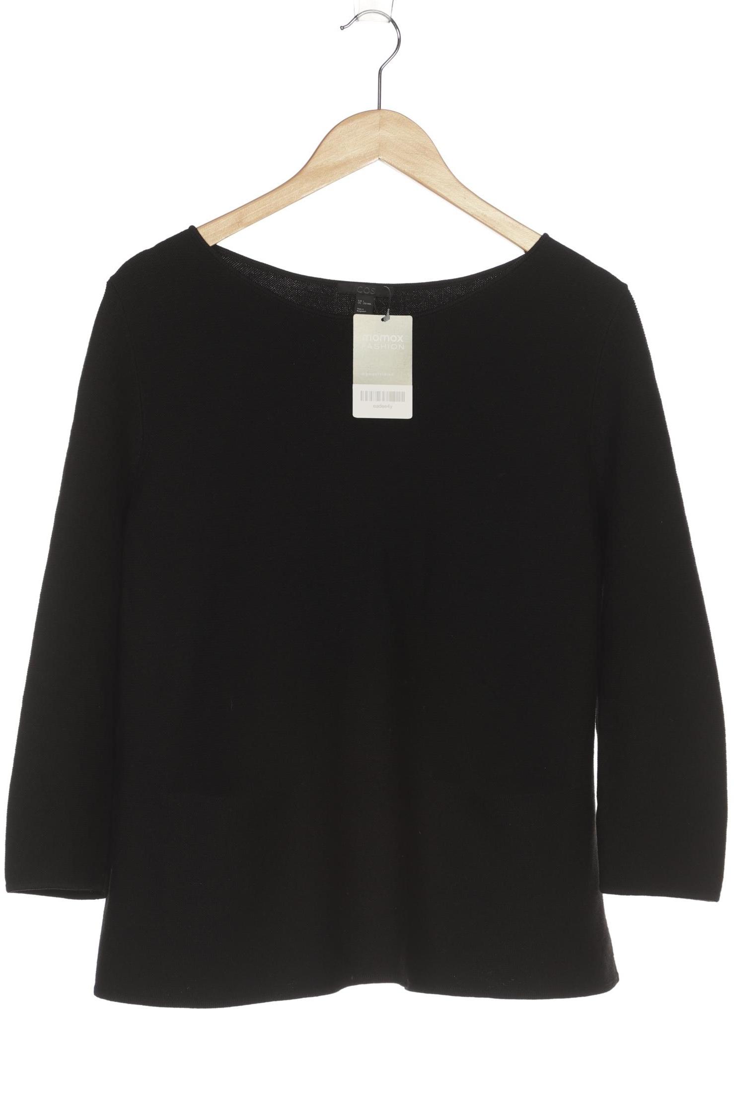 

COS Damen Pullover, schwarz, Gr. 42
