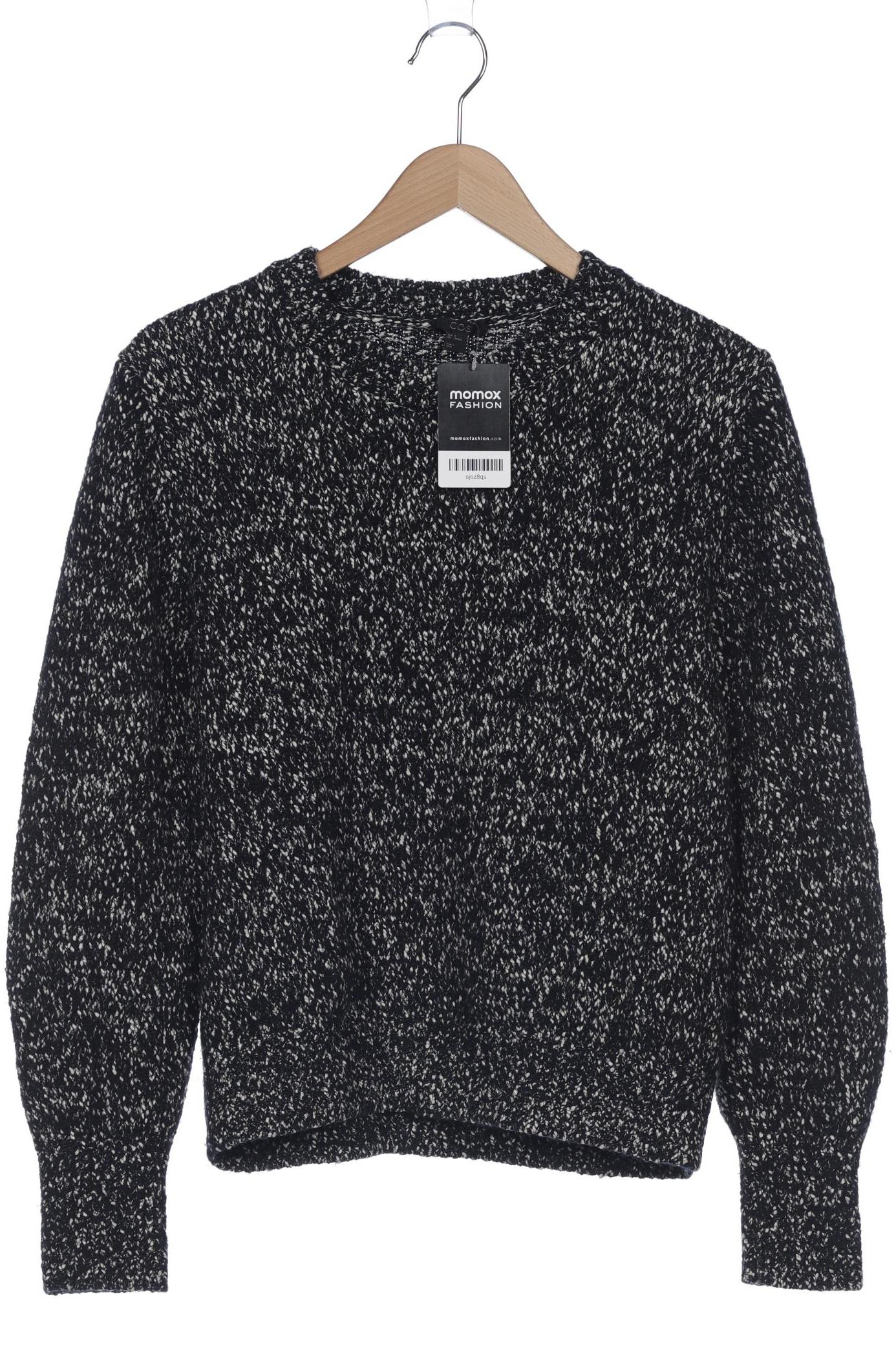 

COS Damen Pullover, schwarz