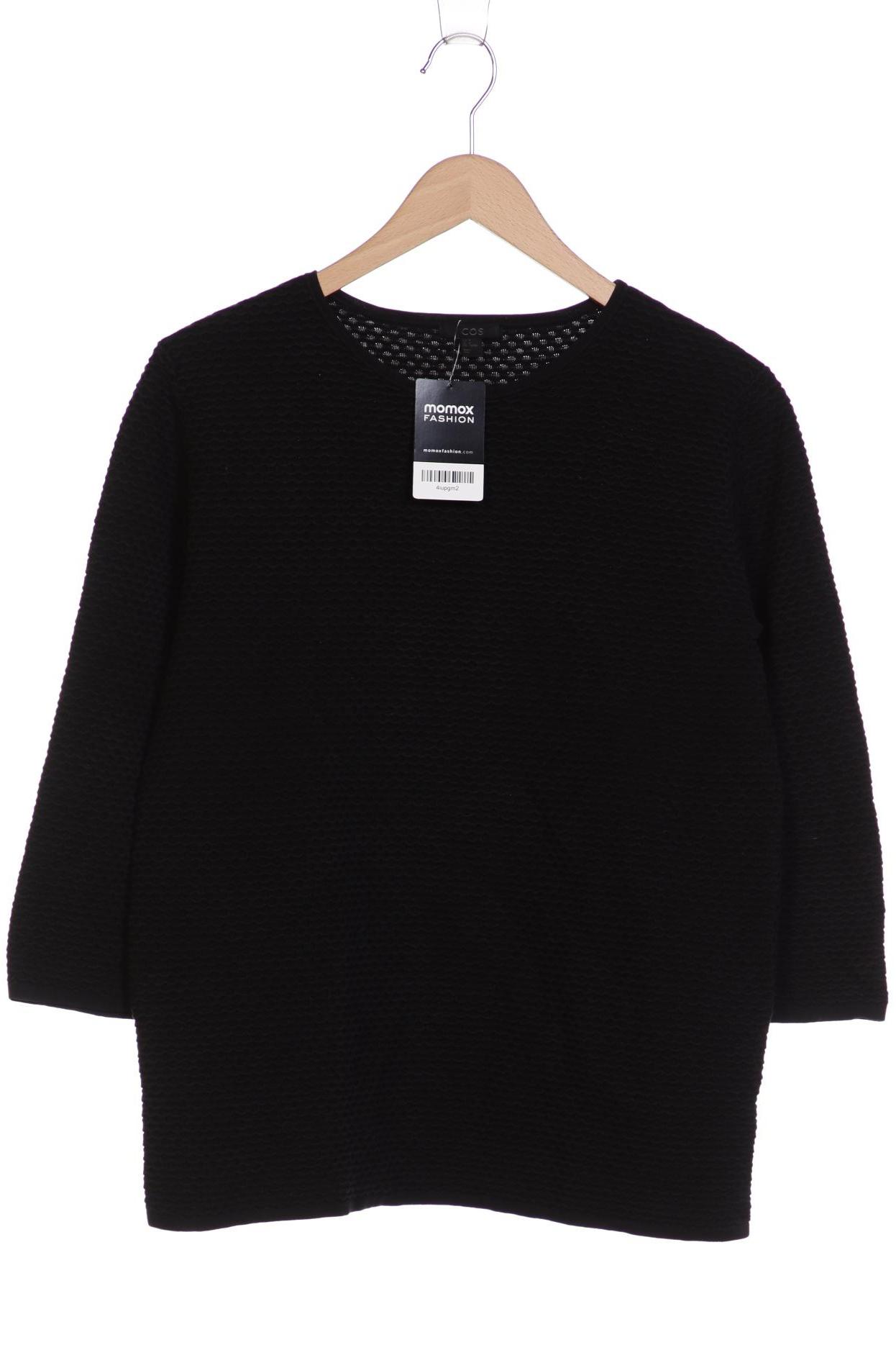 

COS Damen Pullover, schwarz, Gr. 38