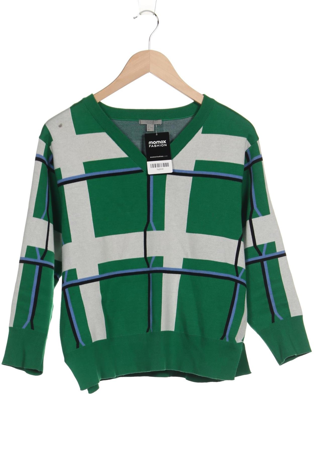 

COS Damen Pullover, grün, Gr. 38