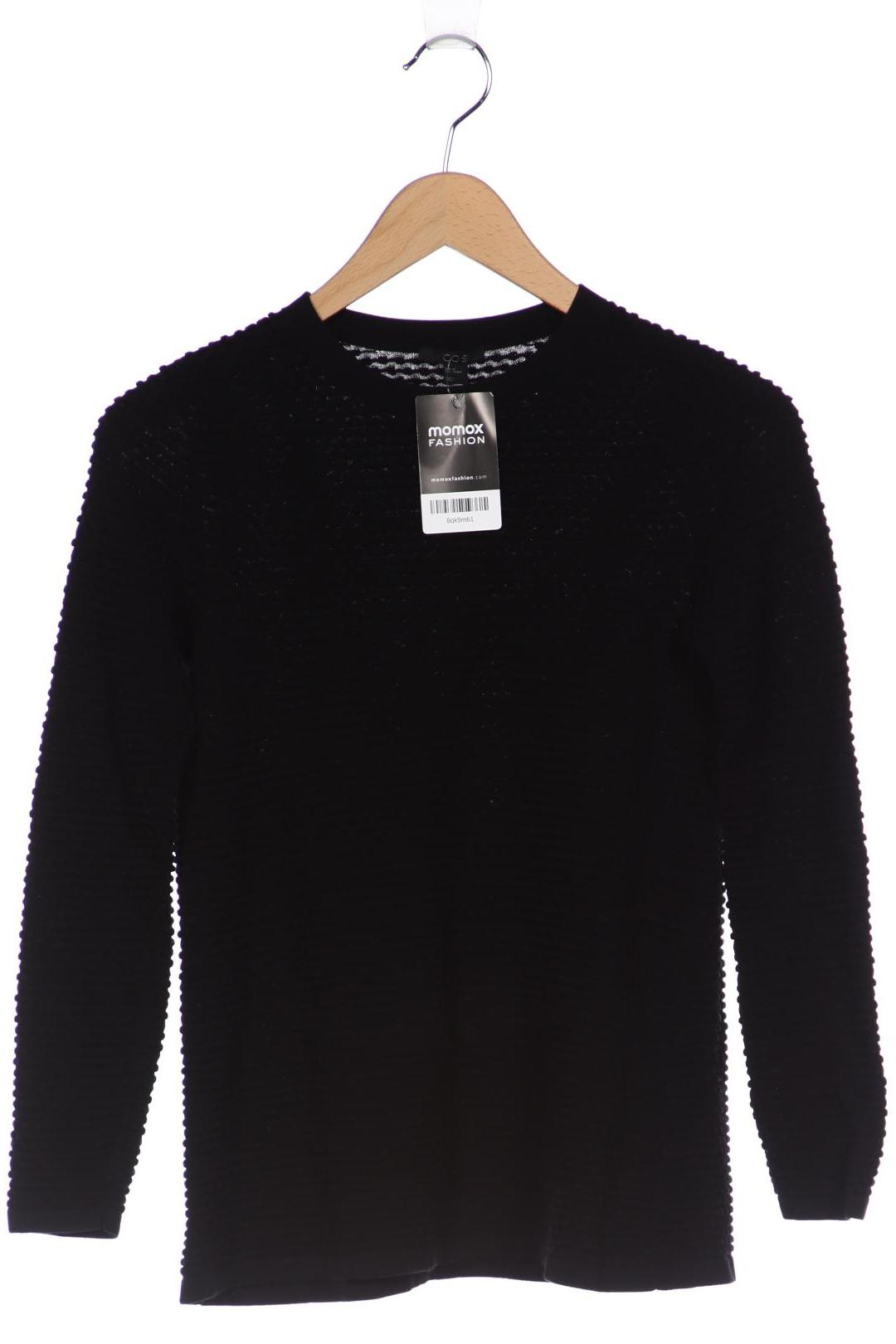 

COS Damen Pullover, schwarz