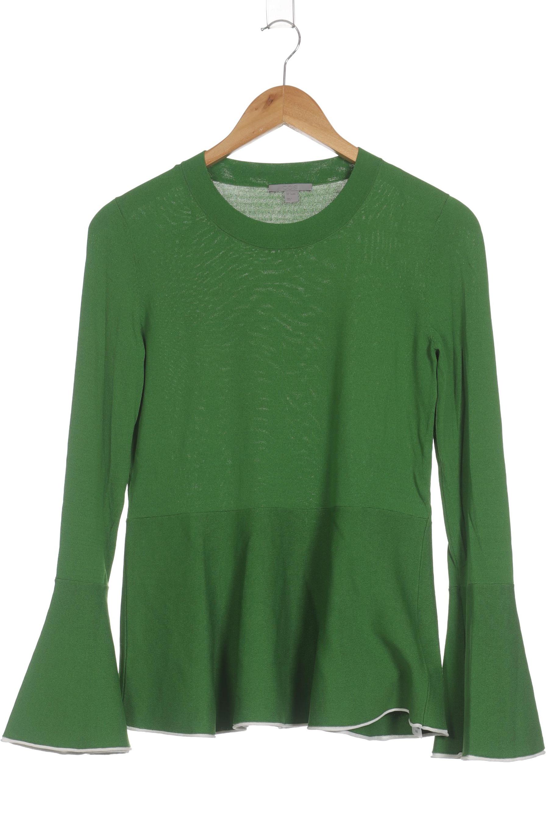 

COS Damen Pullover, grün, Gr. 36