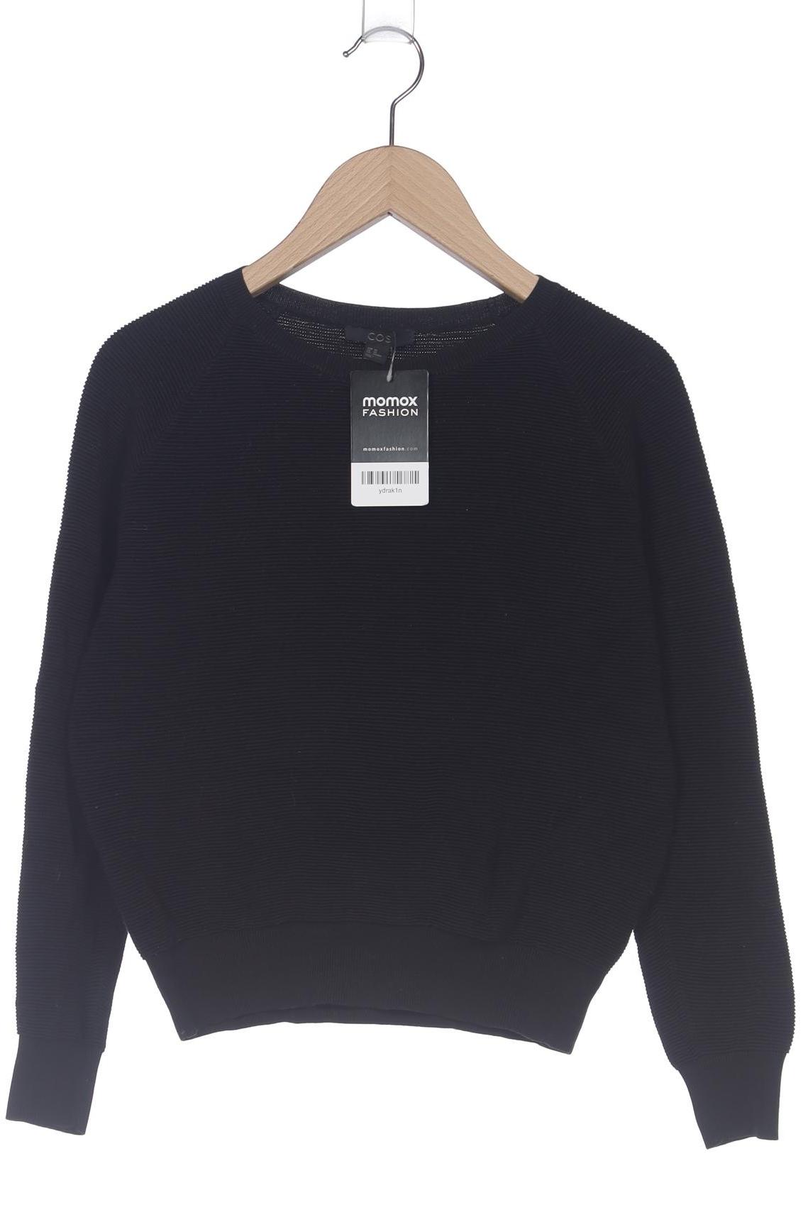 

COS Damen Pullover, schwarz, Gr. 34