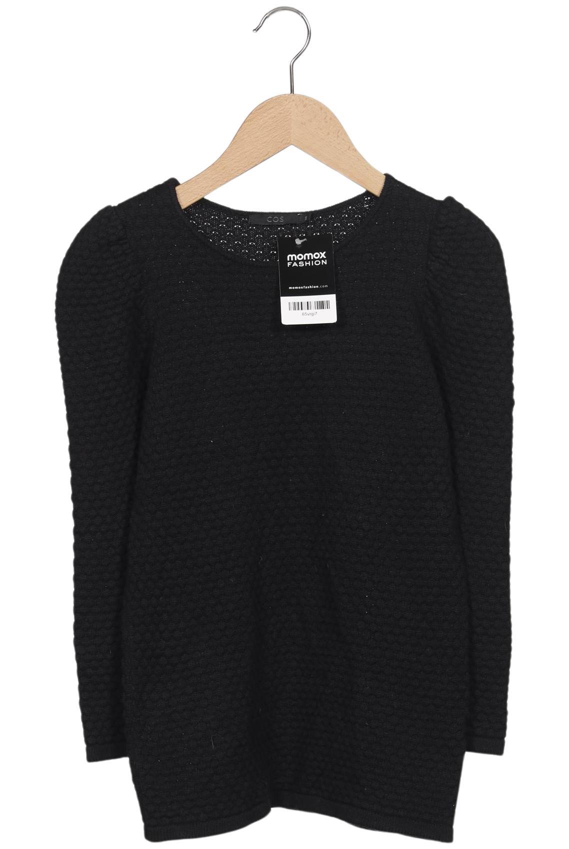 

COS Damen Pullover, schwarz, Gr. 34
