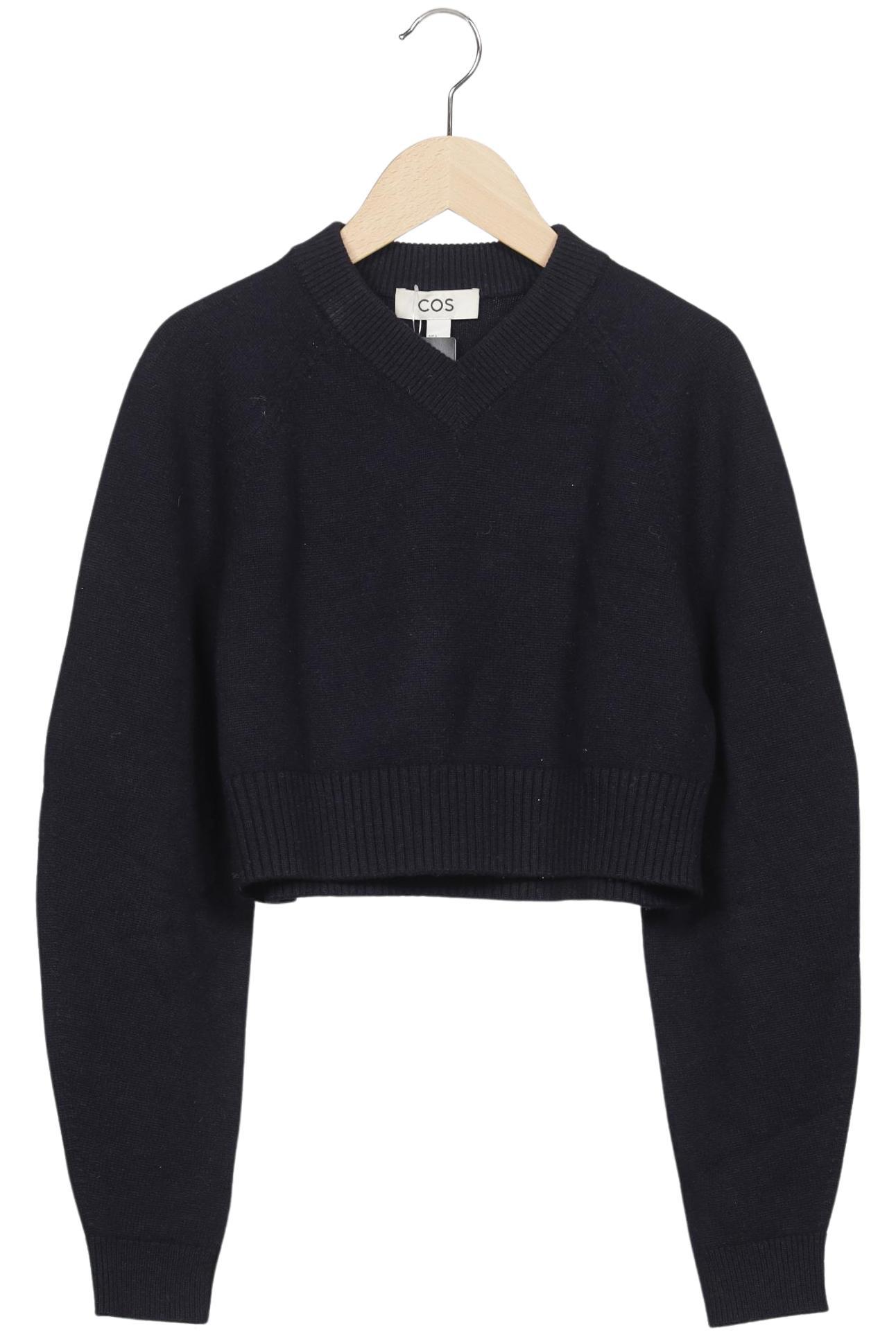 

COS Damen Pullover, marineblau, Gr. 36