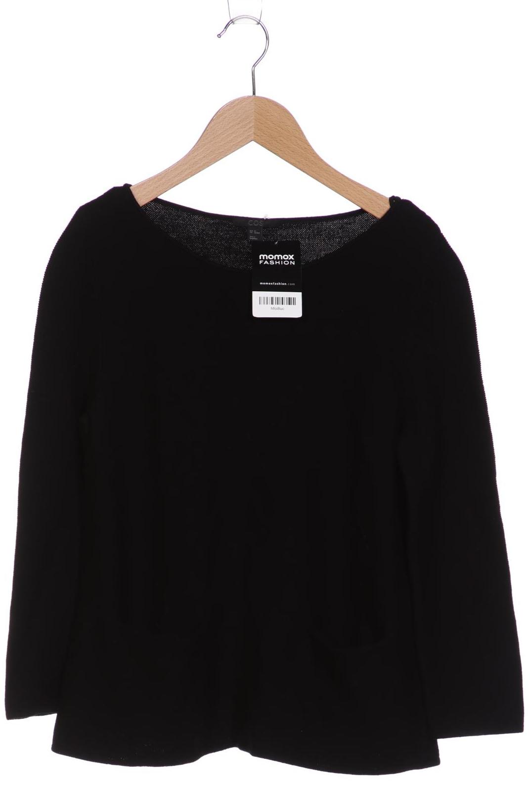 

COS Damen Pullover, schwarz