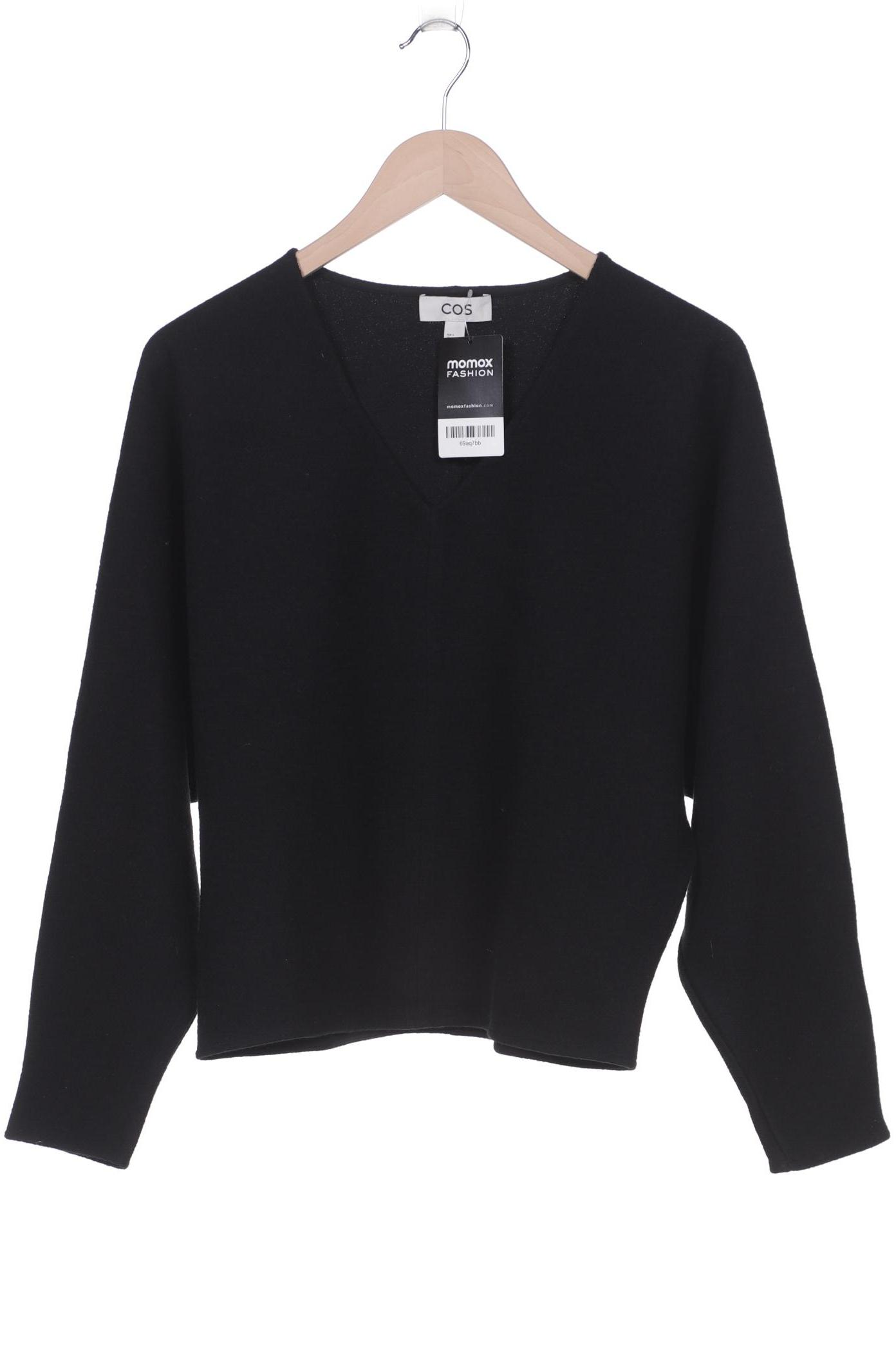 

COS Damen Pullover, schwarz