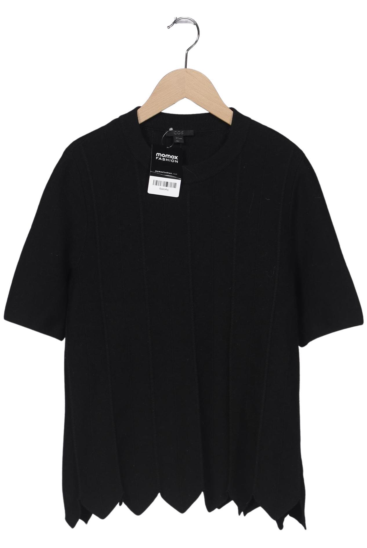 

COS Damen Pullover, schwarz, Gr. 36