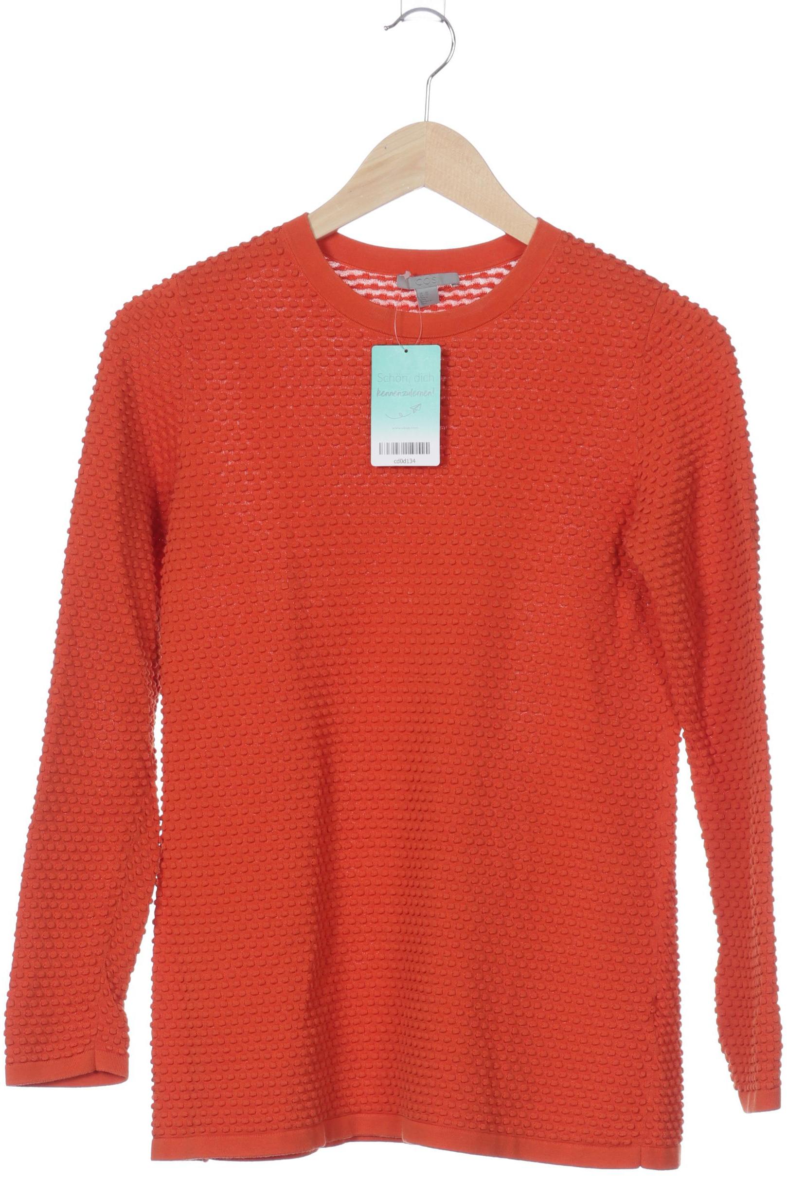 

COS Damen Pullover, orange, Gr. 34