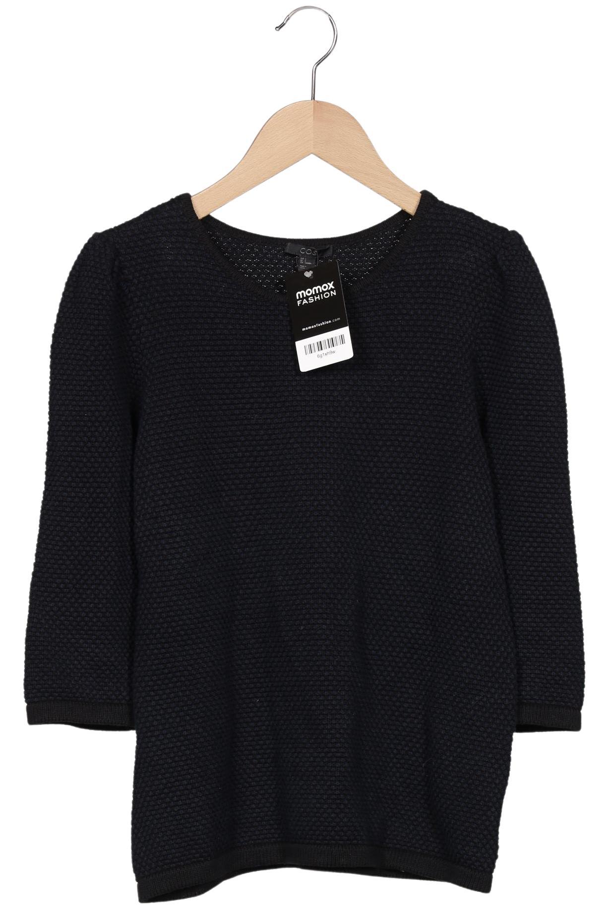 

COS Damen Pullover, marineblau, Gr. 36