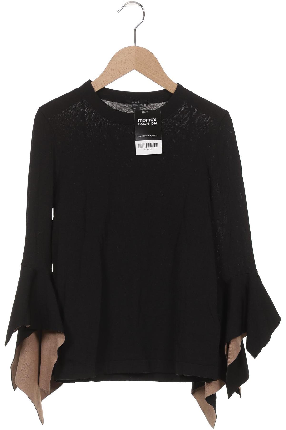 

COS Damen Pullover, schwarz, Gr. 34