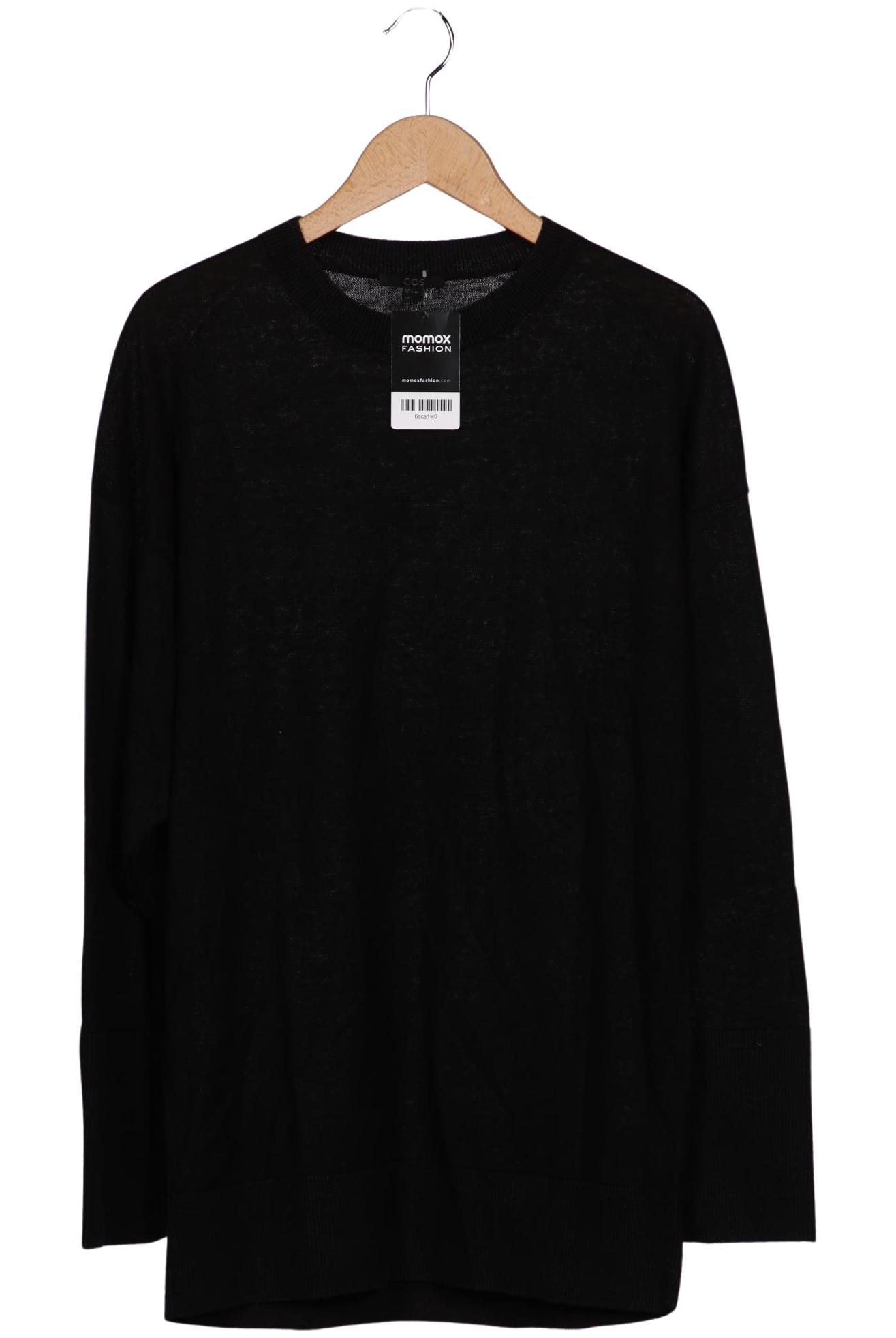 

COS Damen Pullover, schwarz, Gr. 36