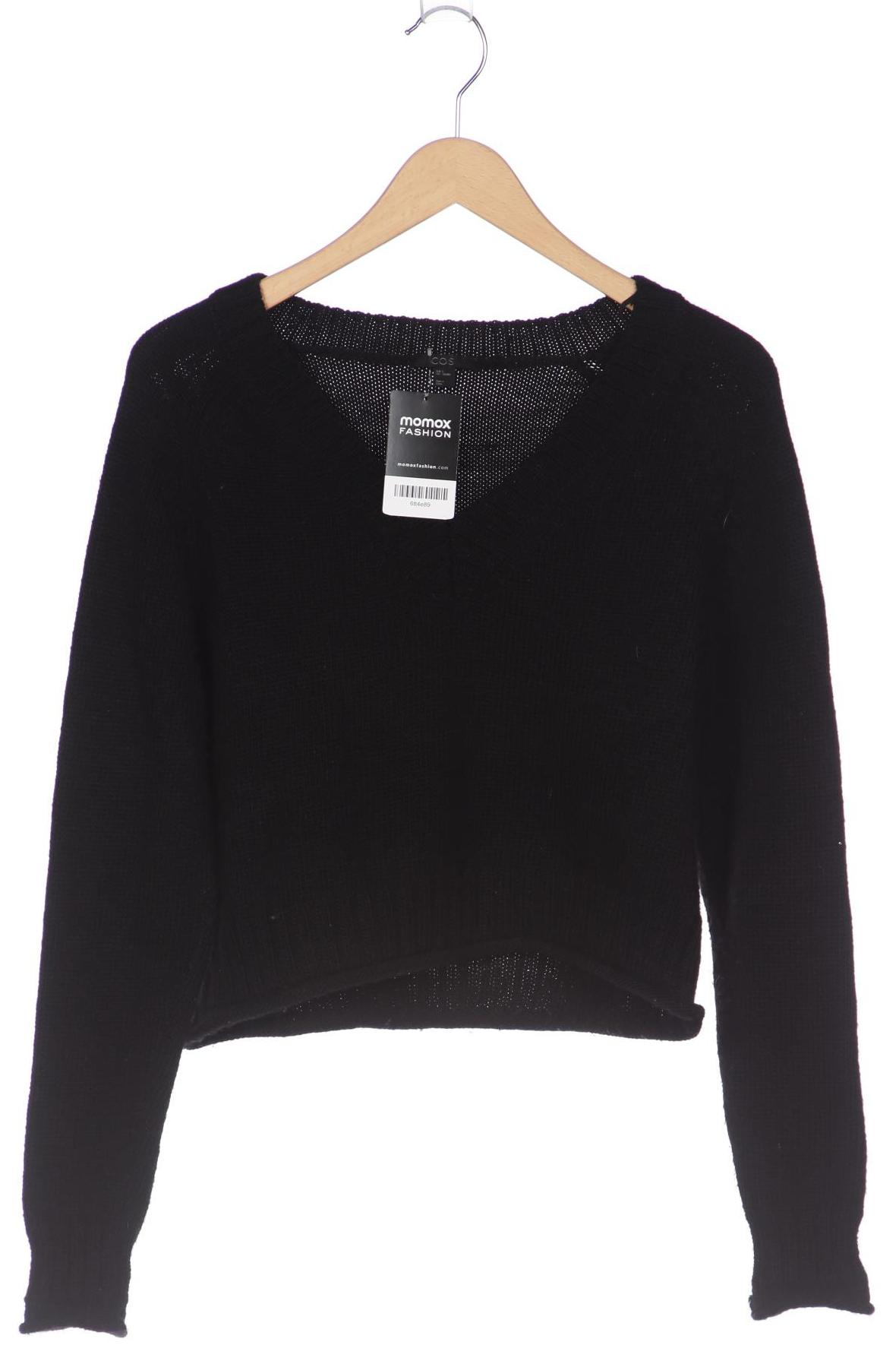 

COS Damen Pullover, schwarz