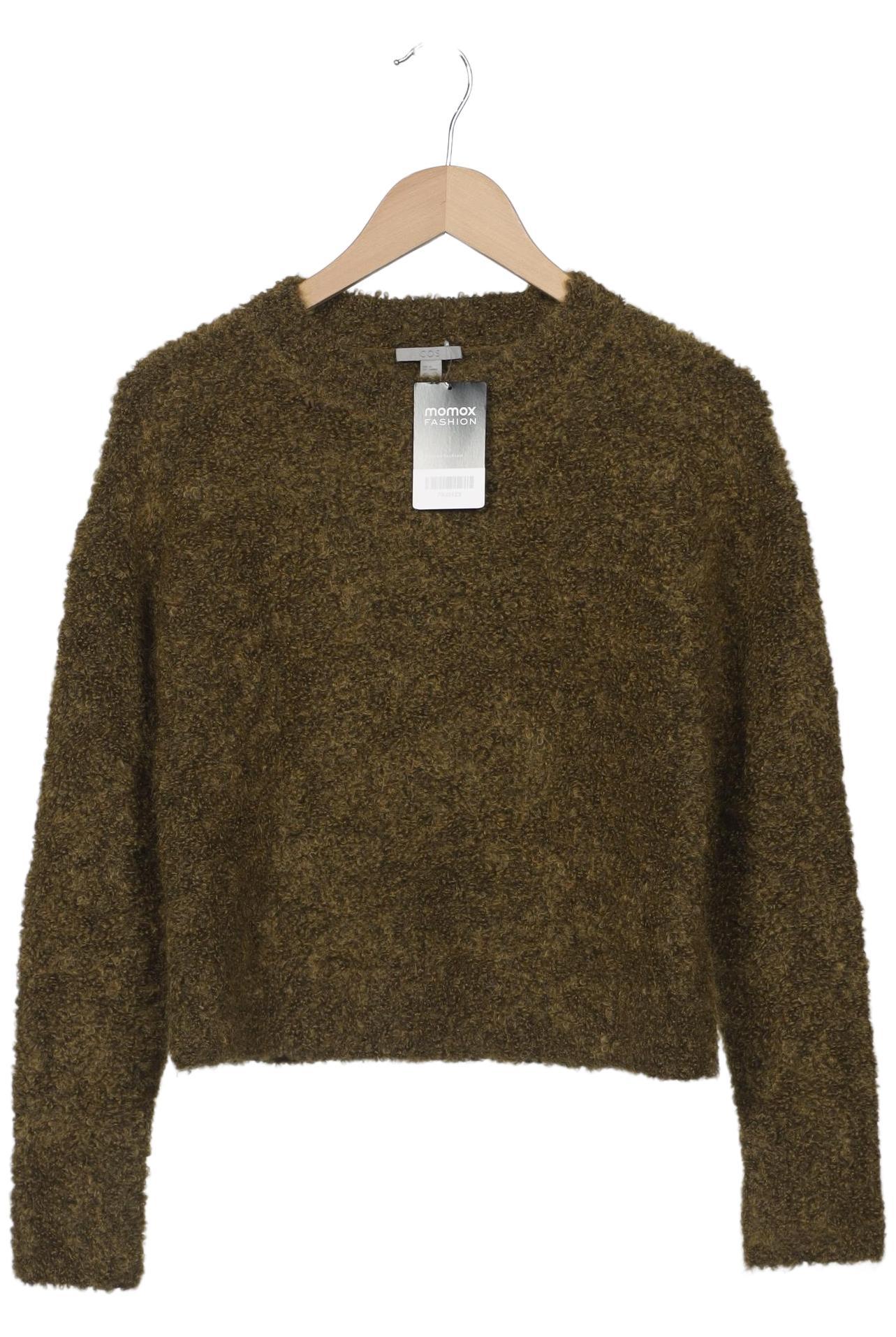 

COS Damen Pullover, grün, Gr. 34