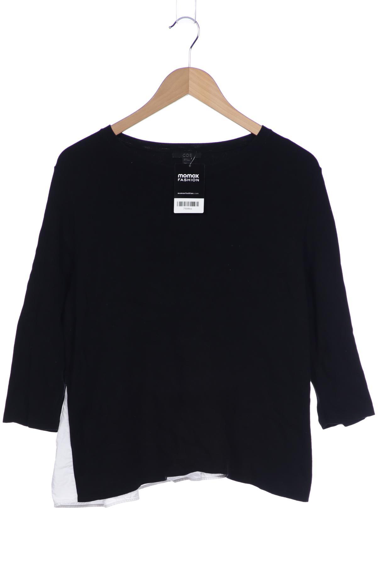 

COS Damen Pullover, schwarz, Gr. 38
