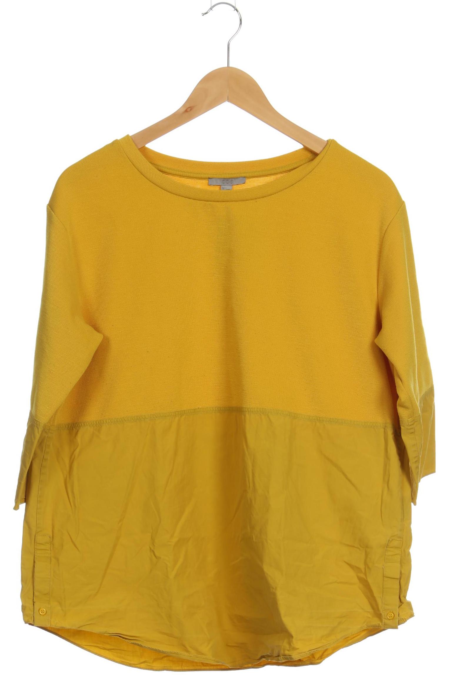 

COS Damen Pullover, gelb, Gr. 38
