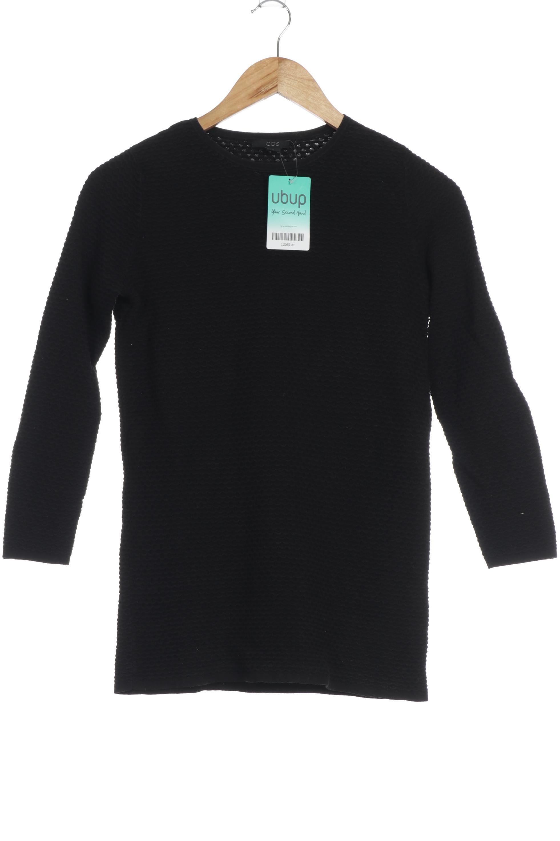 

COS Damen Pullover, schwarz, Gr. 34