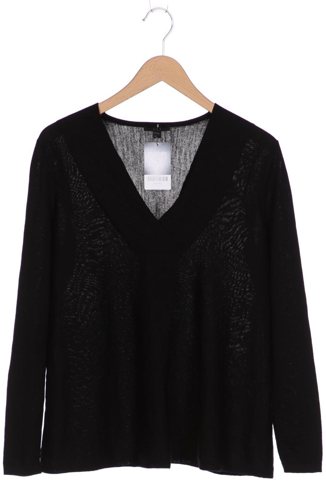 

COS Damen Pullover, schwarz, Gr. 36