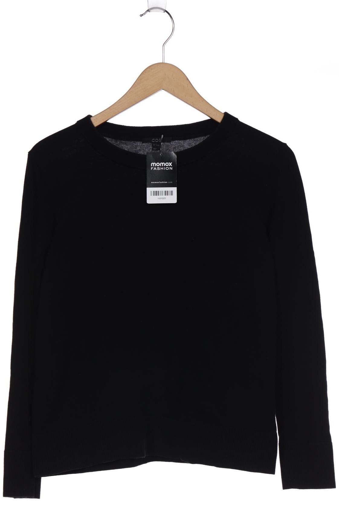 

COS Damen Pullover, schwarz