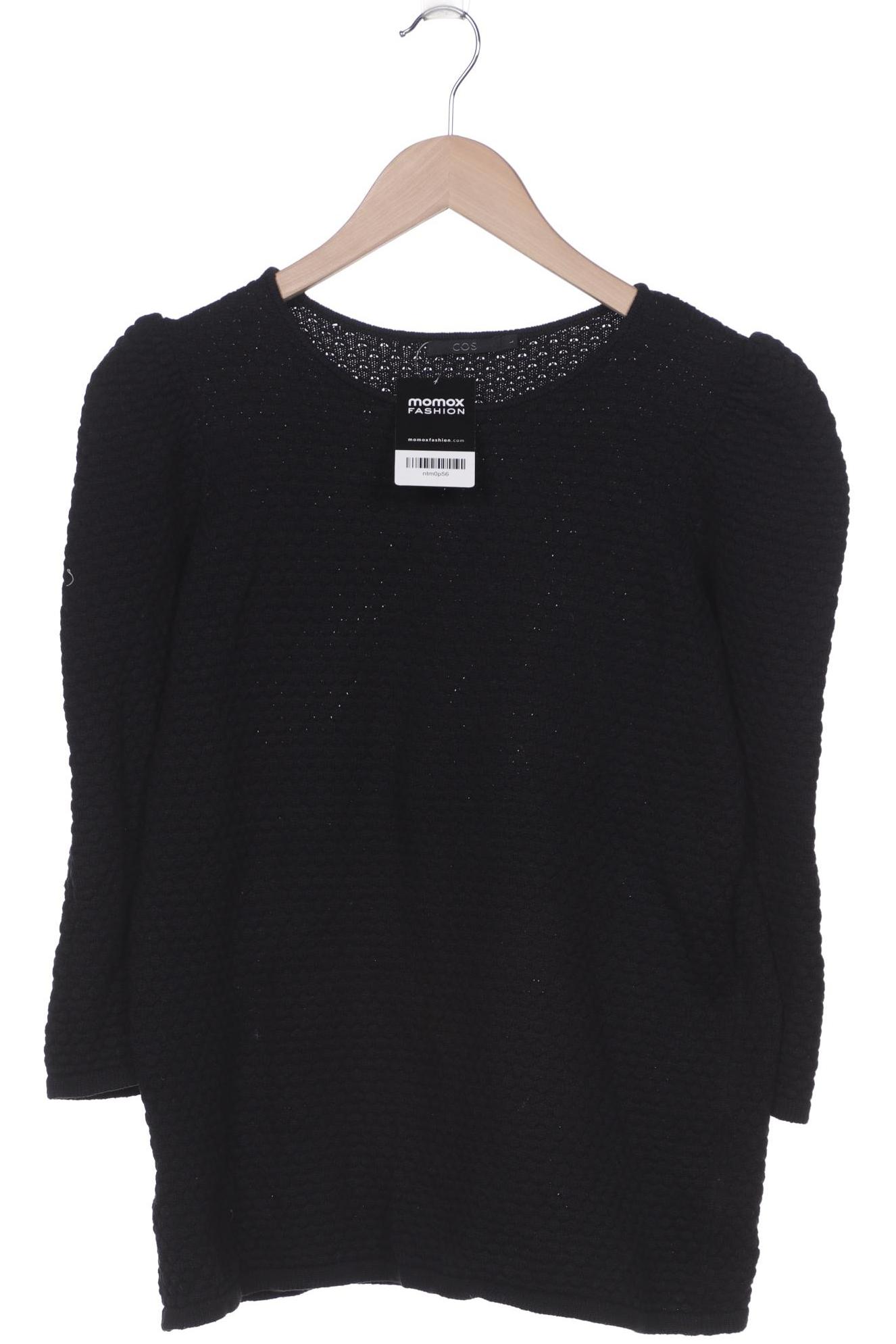 

COS Damen Pullover, schwarz, Gr. 42