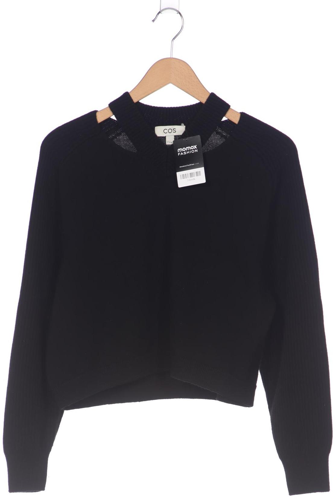 

COS Damen Pullover, schwarz, Gr. 34
