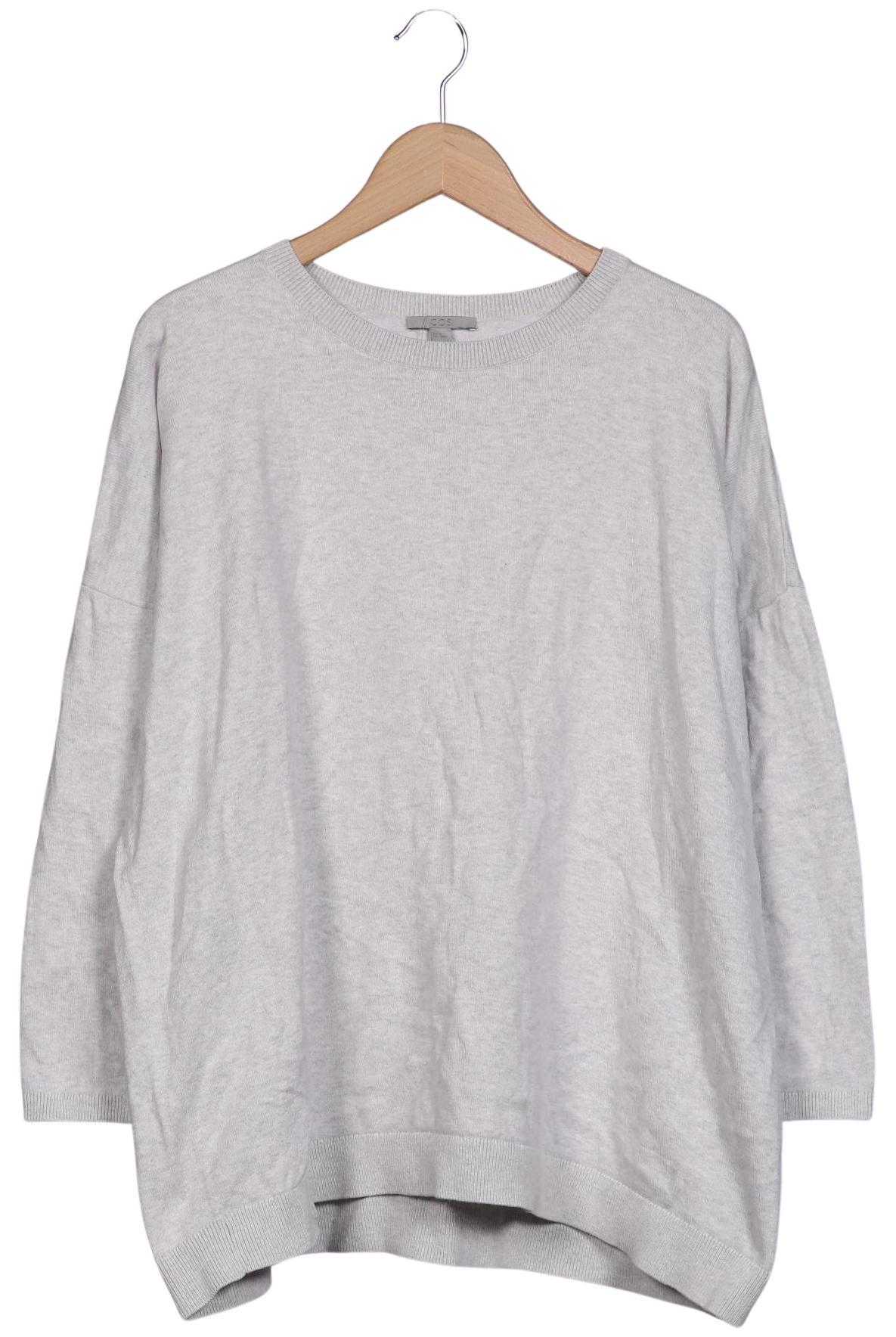 

COS Damen Pullover, grau, Gr. 34