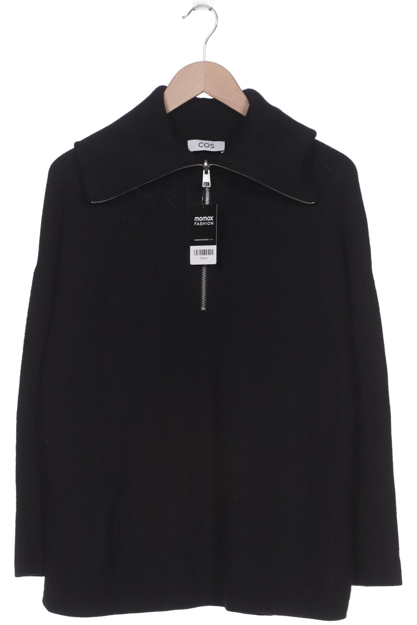 

COS Damen Pullover, schwarz, Gr. 38
