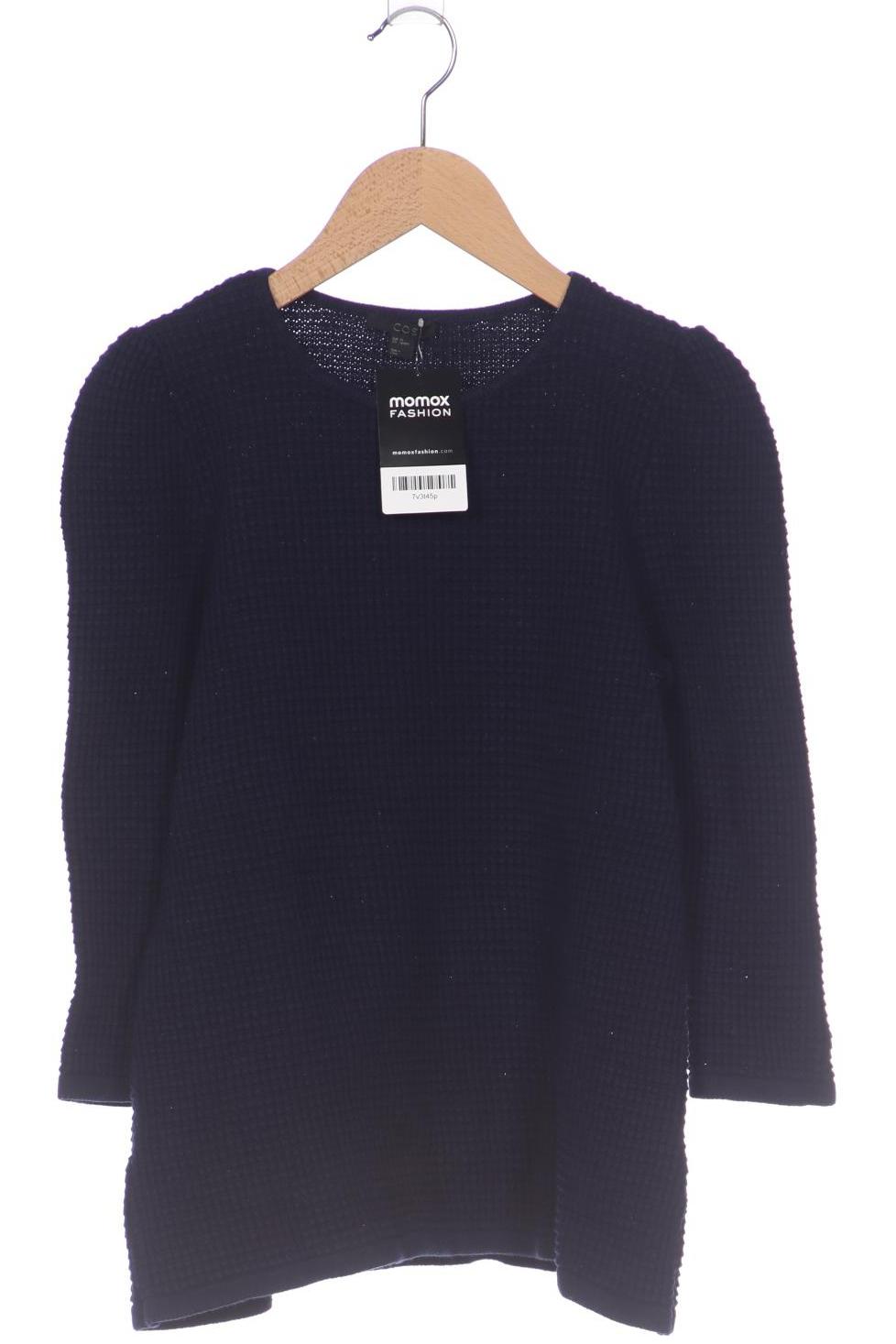 

COS Damen Pullover, marineblau, Gr. 34