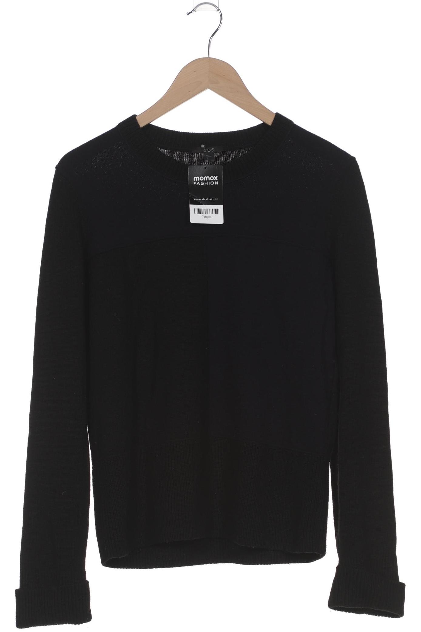 

COS Damen Pullover, schwarz, Gr. 38