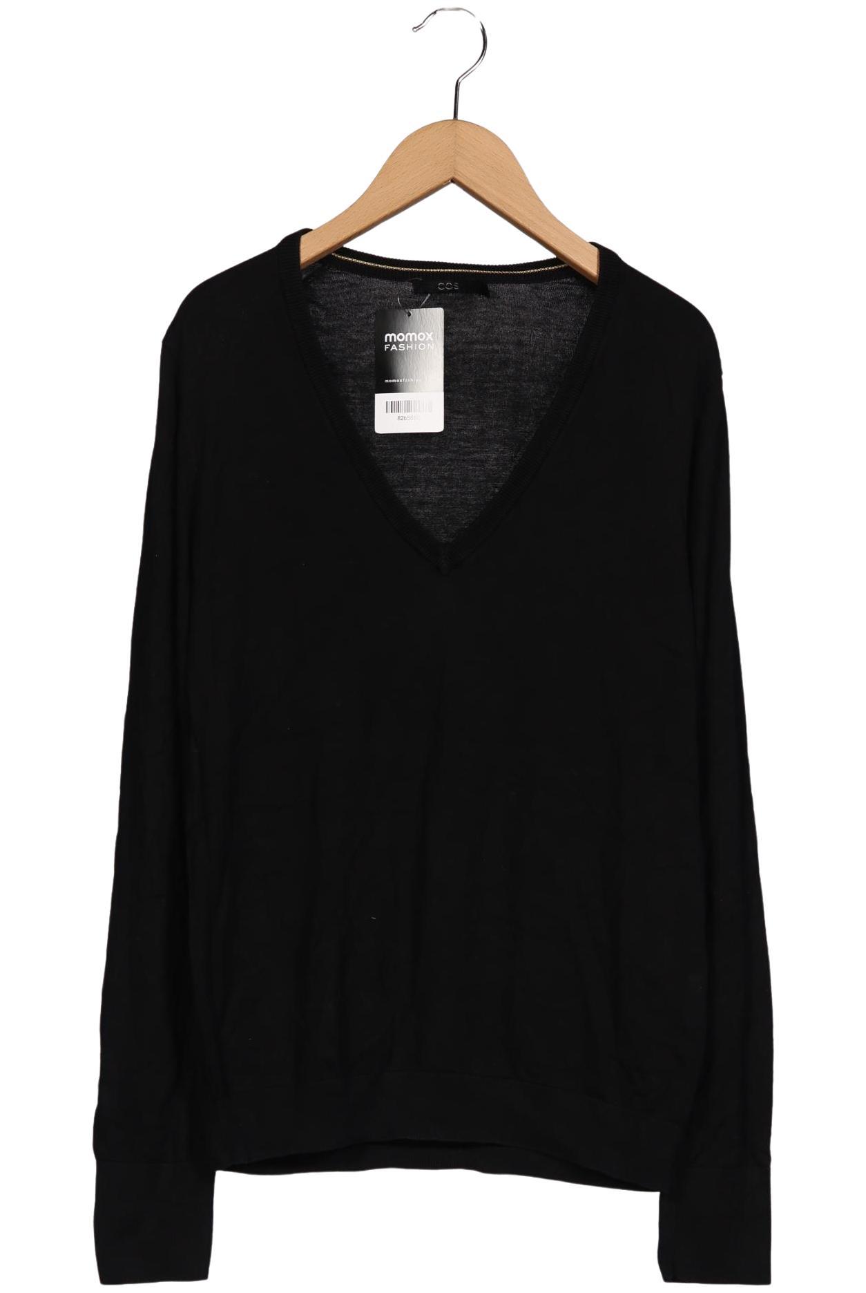 

COS Damen Pullover, schwarz, Gr. 36