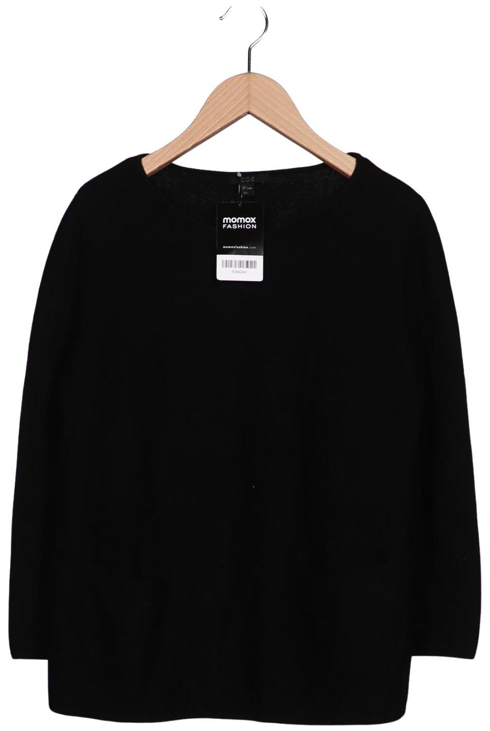 

COS Damen Pullover, schwarz, Gr. 36