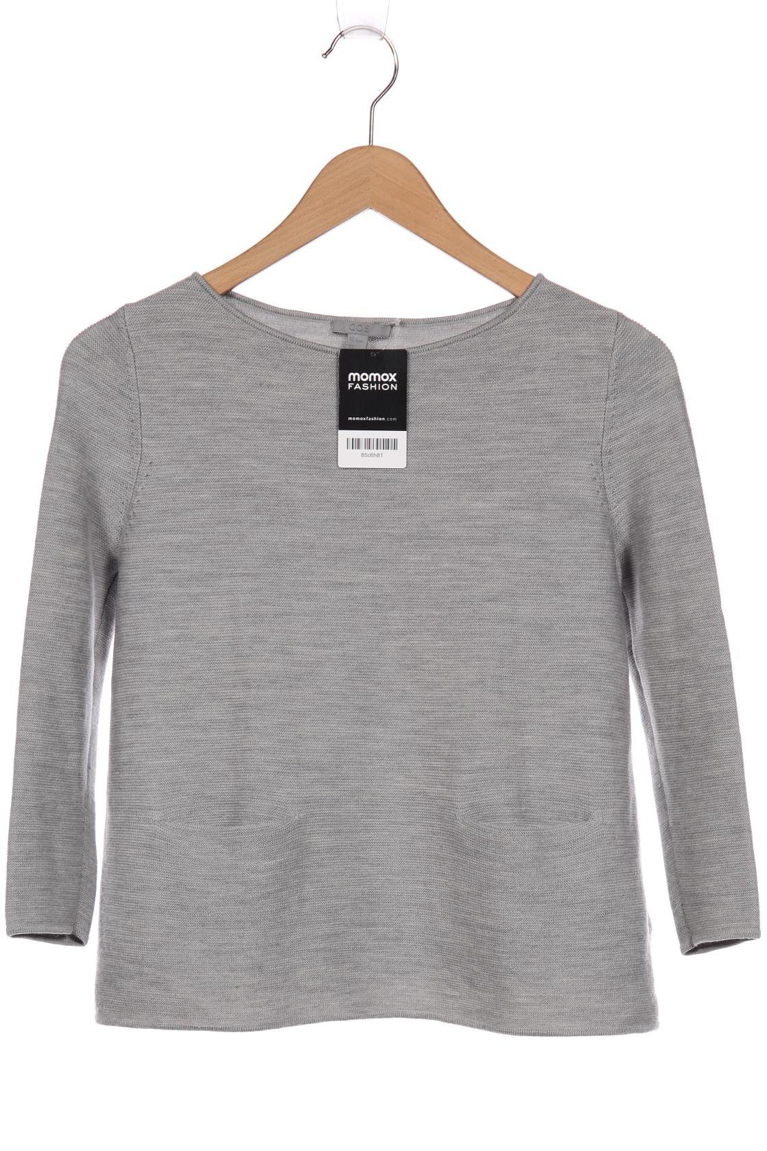 

COS Damen Pullover, grau