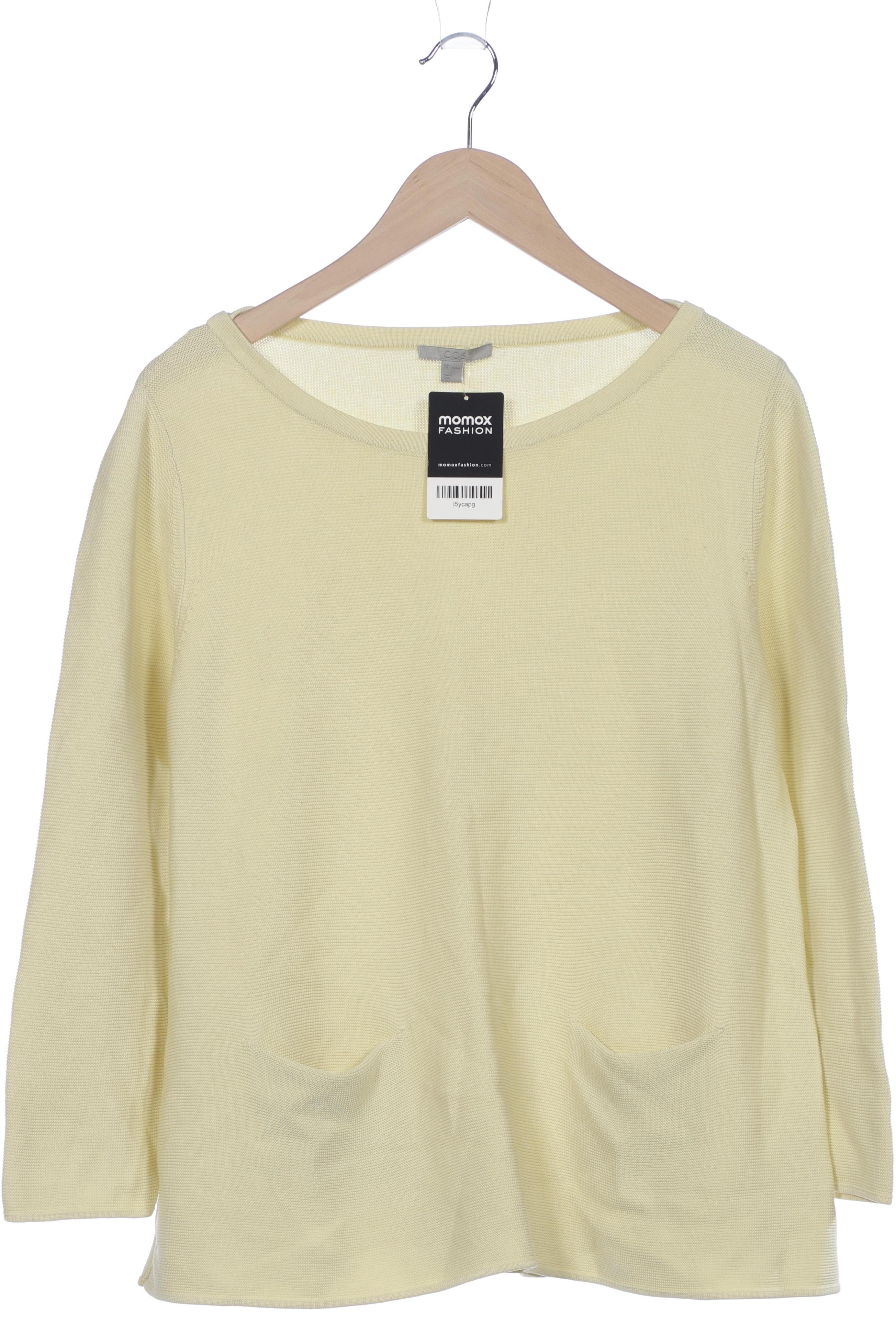 

COS Damen Pullover, gelb, Gr. 42