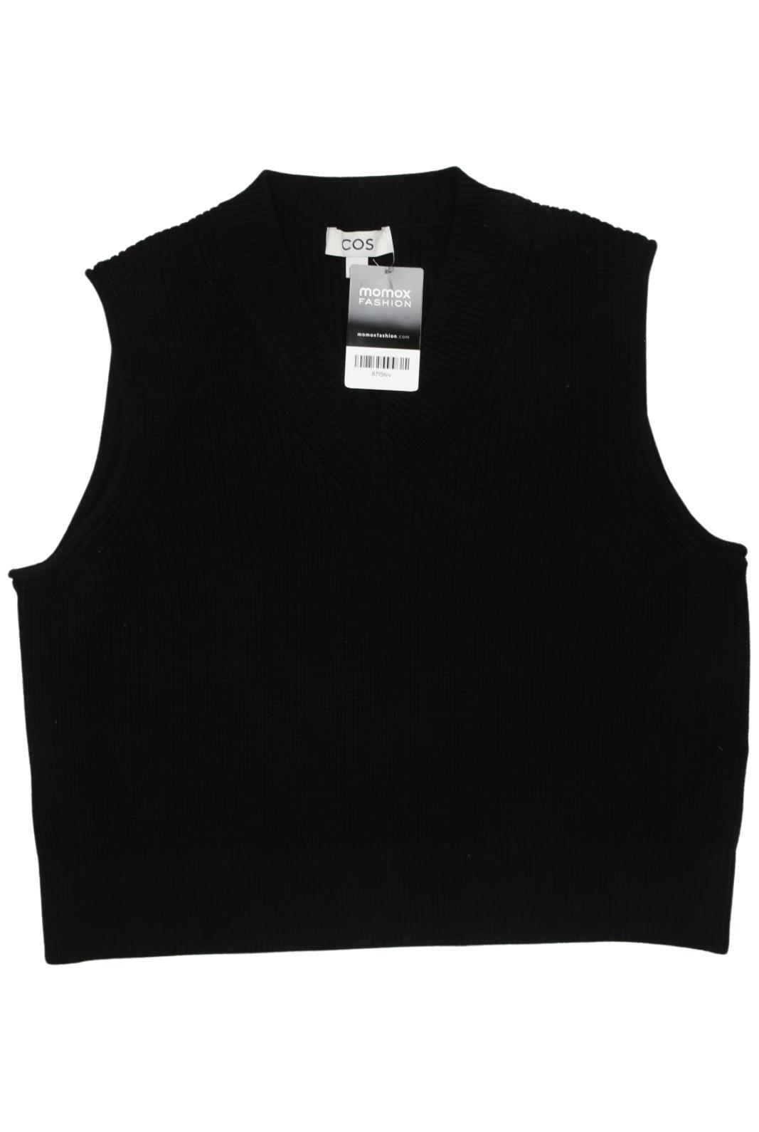 

COS Damen Pullover, schwarz, Gr. 38