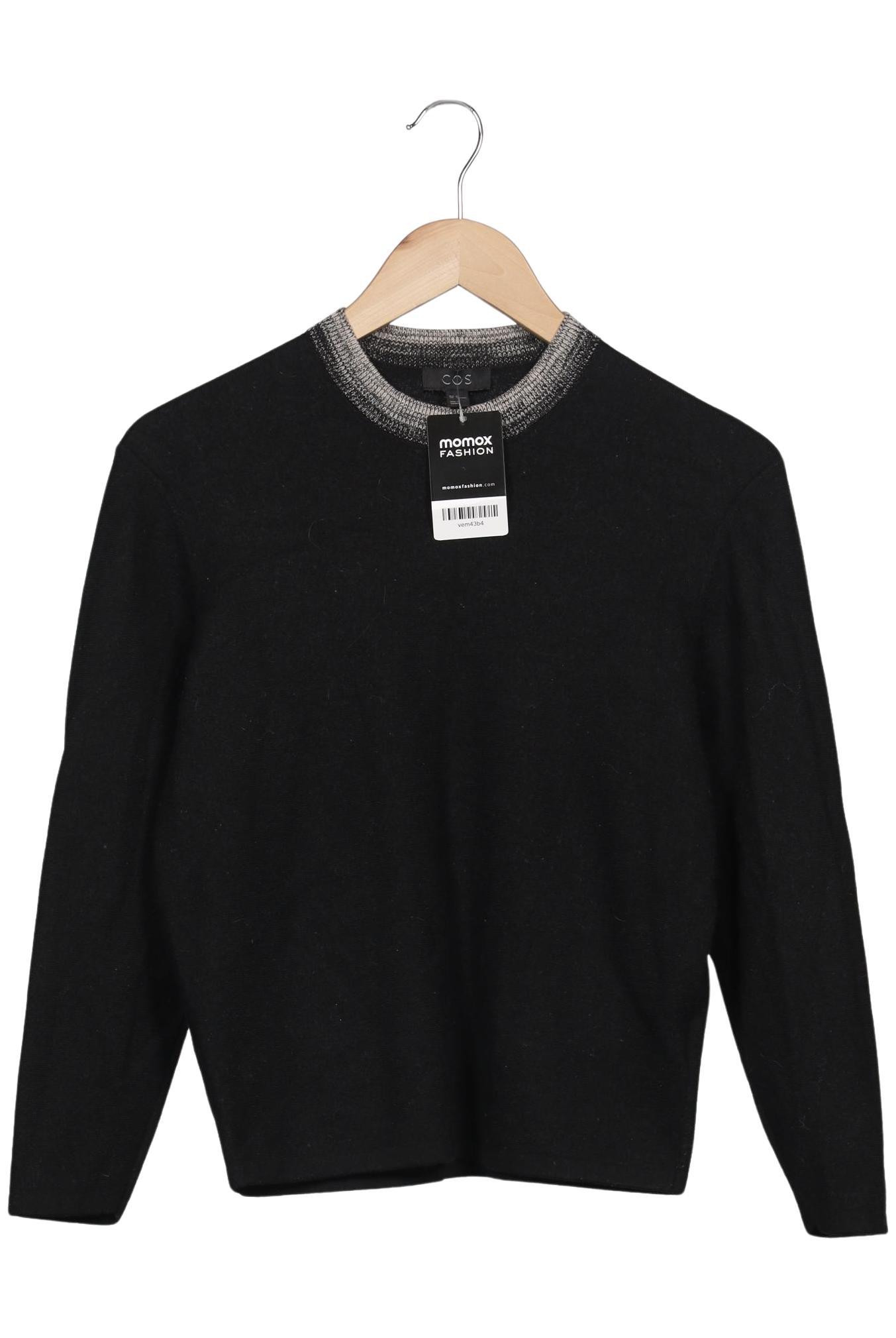 

COS Damen Pullover, schwarz, Gr. 38