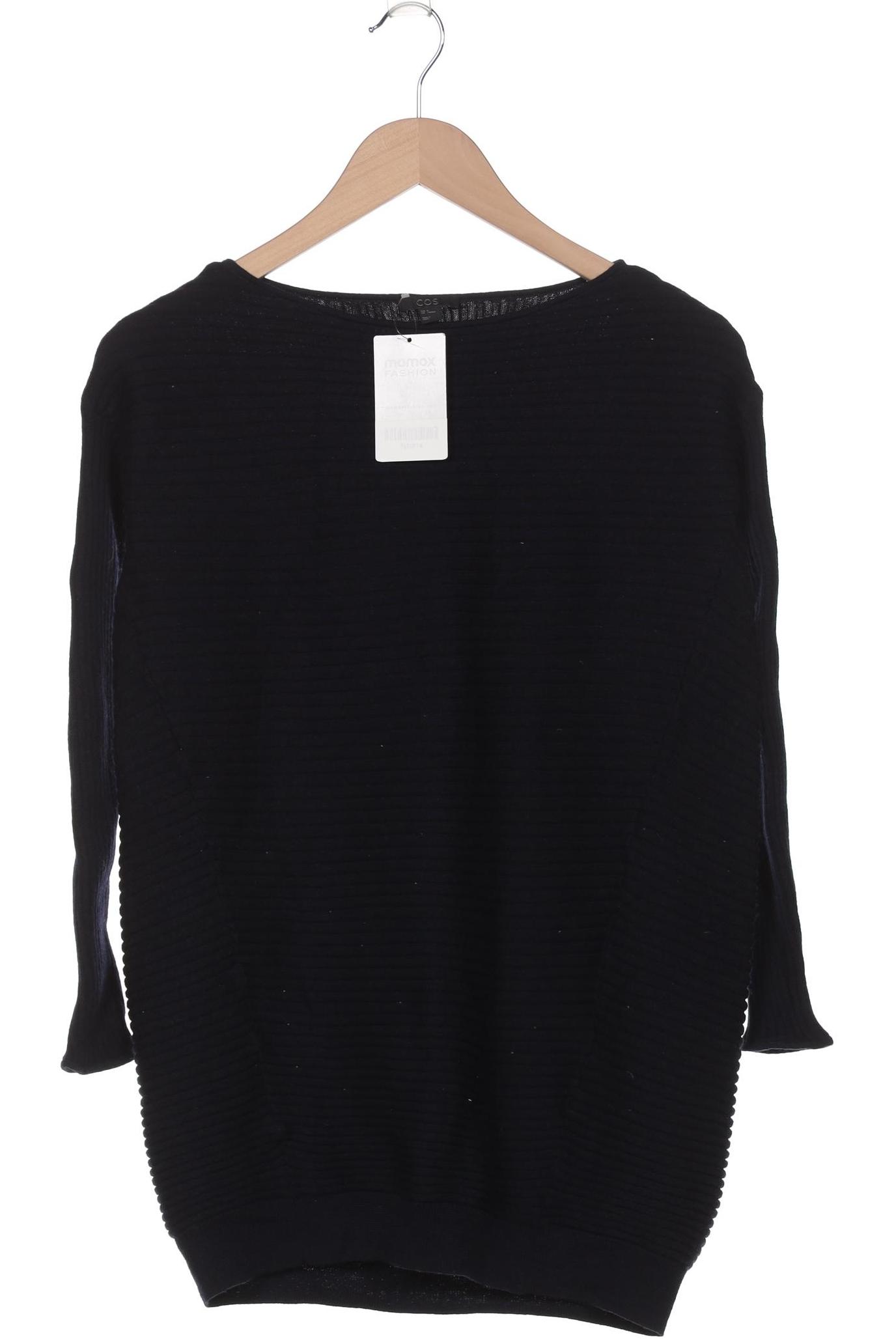 

COS Damen Pullover, schwarz, Gr. 42