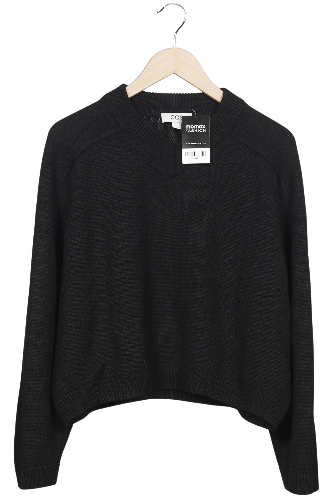 

COS Damen Pullover, schwarz, Gr. 42