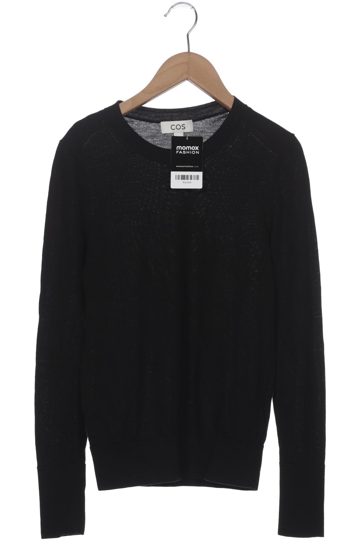

COS Damen Pullover, schwarz, Gr. 36