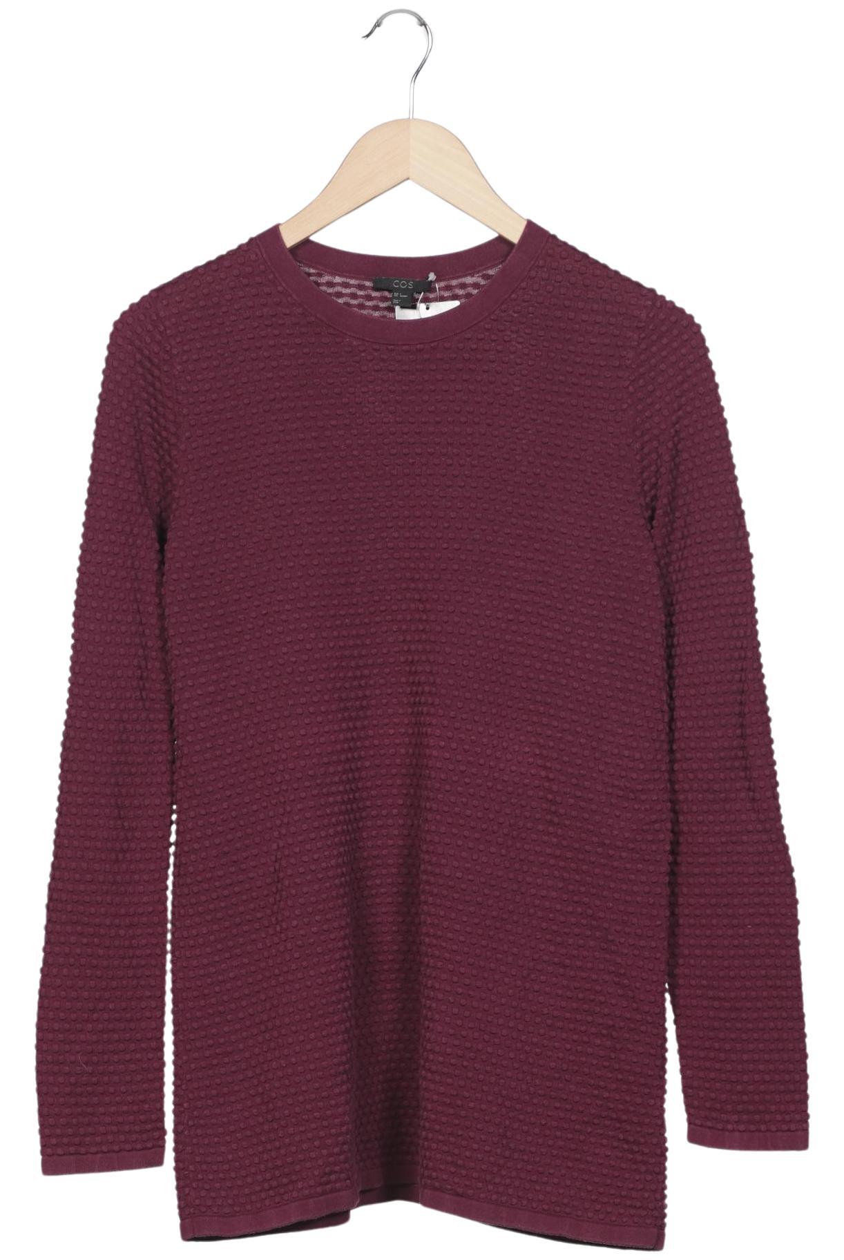 

COS Damen Pullover, bordeaux, Gr. 36