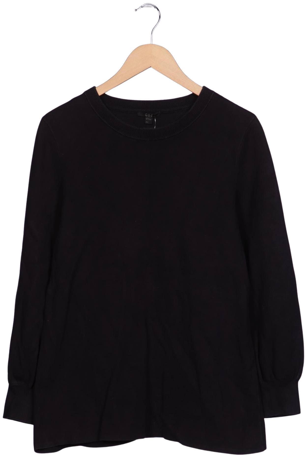 

COS Damen Pullover, schwarz, Gr. 38