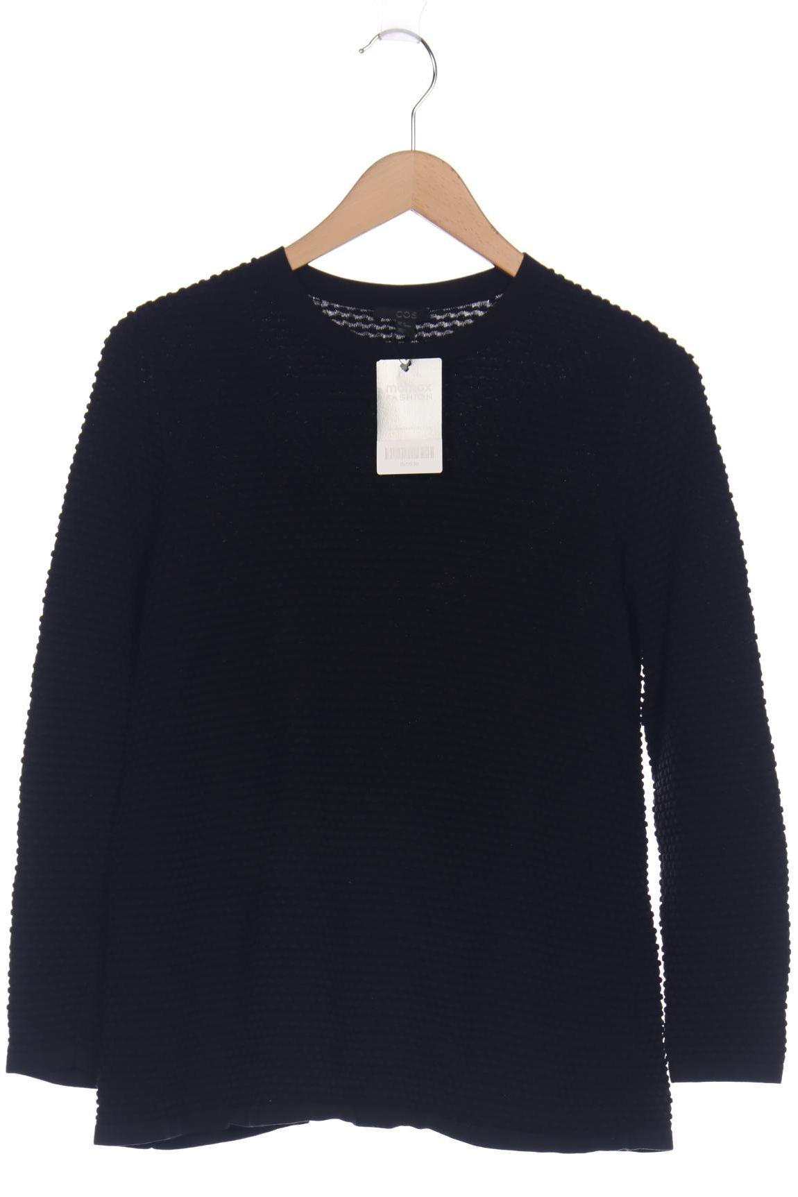 

COS Damen Pullover, schwarz