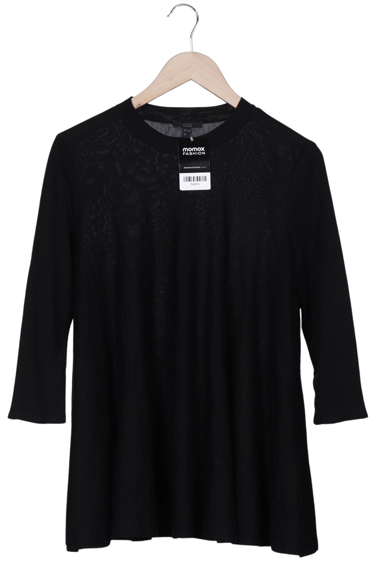 

COS Damen Pullover, schwarz, Gr. 38